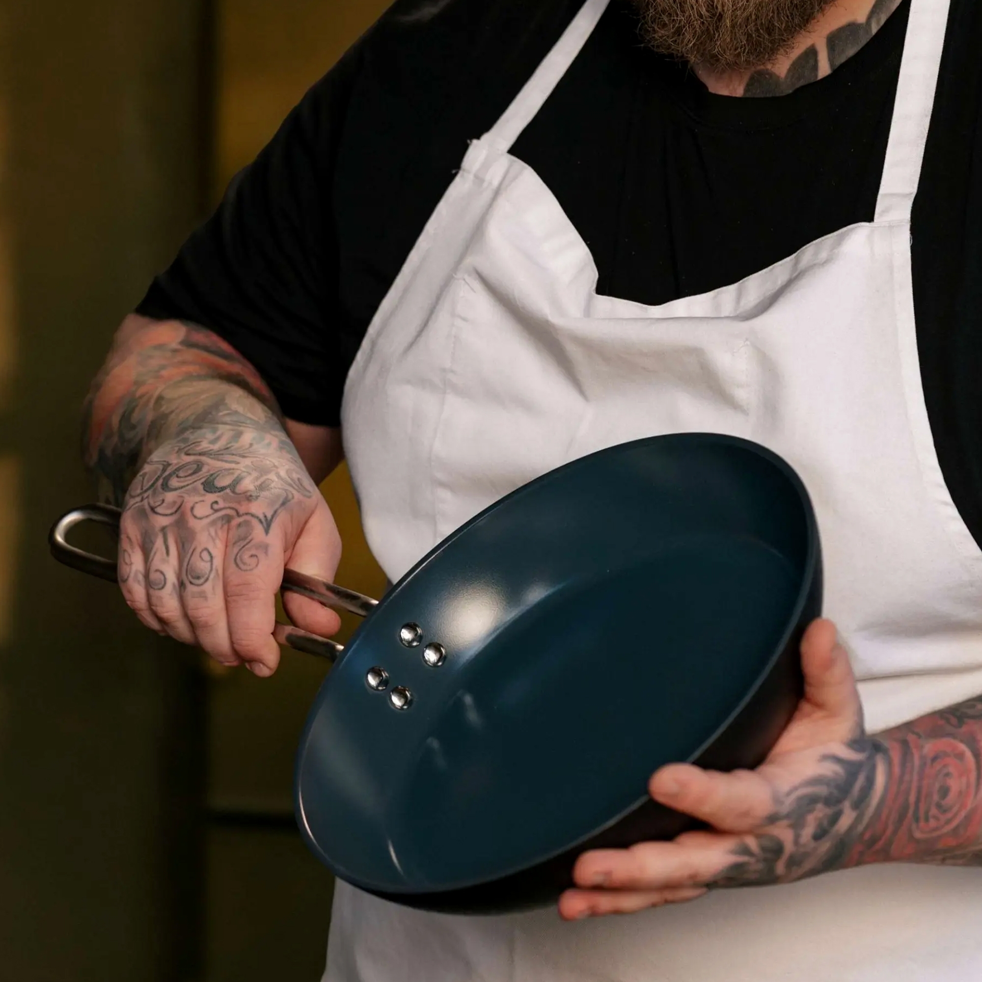 Eva Trio - Professional Frying pan 28 cm | Slip-Let® Laser Titanium