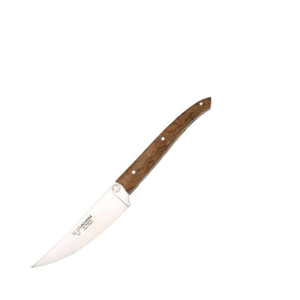 Laguiole - Messerblock + 6 Messer Gourmet Teakholz