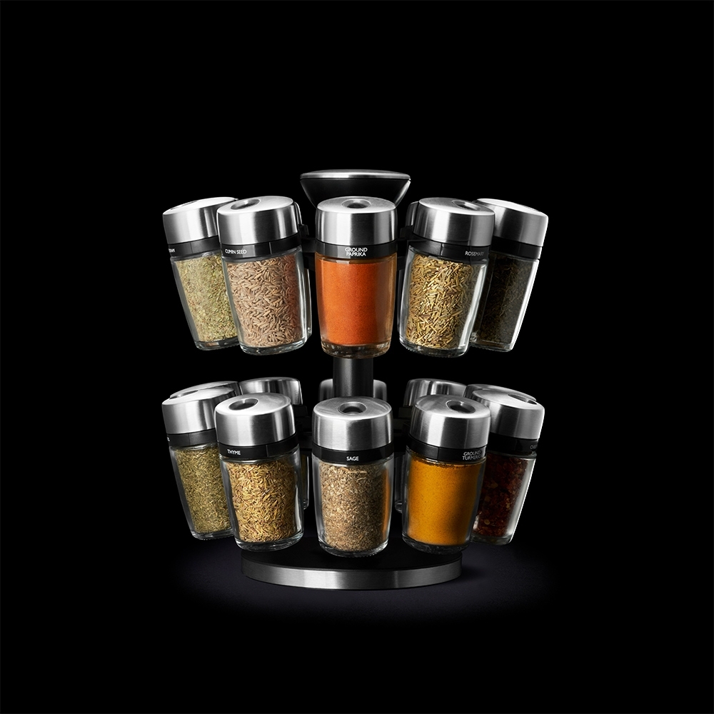 COLE & MASON - Hudson Herb & Spice Rack 20 Jar COLE & MASON - Hudson Herb & Spice Rack 20 Jar
