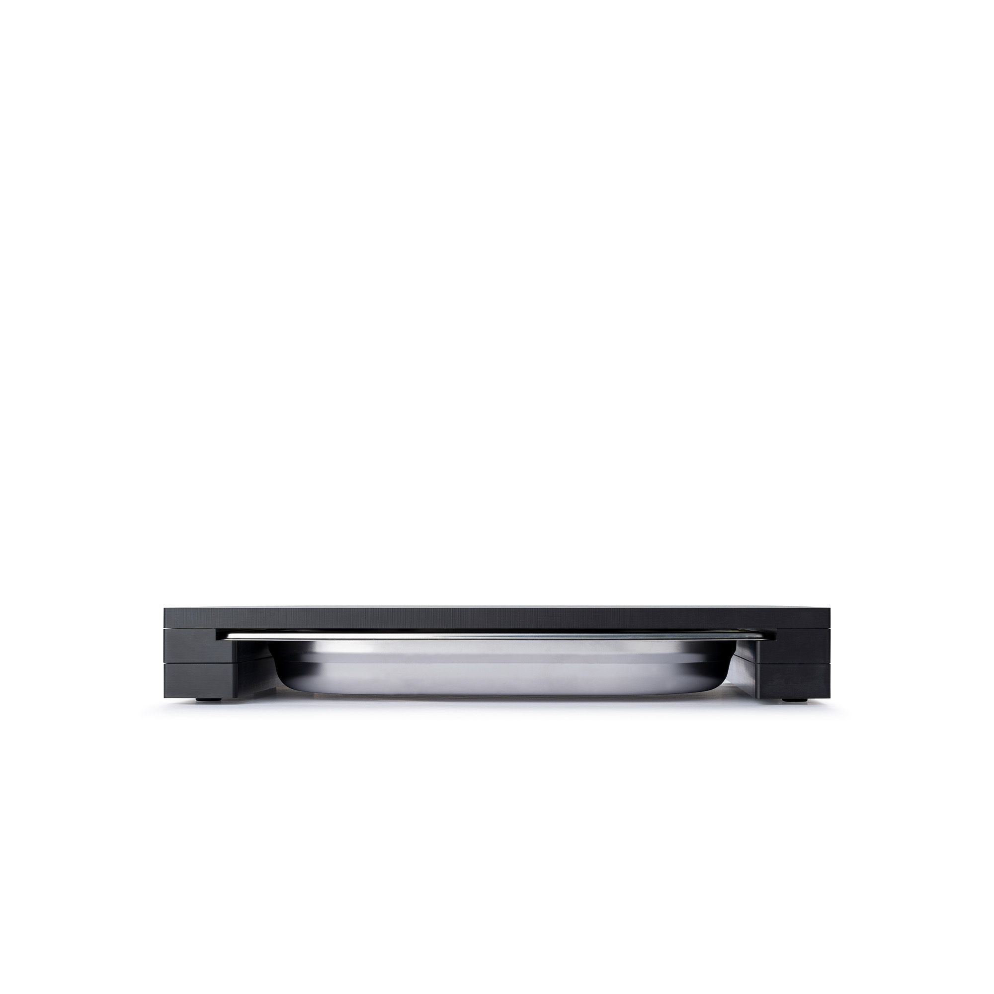 Continenta - DURACORE chopping board with stainless steel drawer 39 x 27 x 6 cm