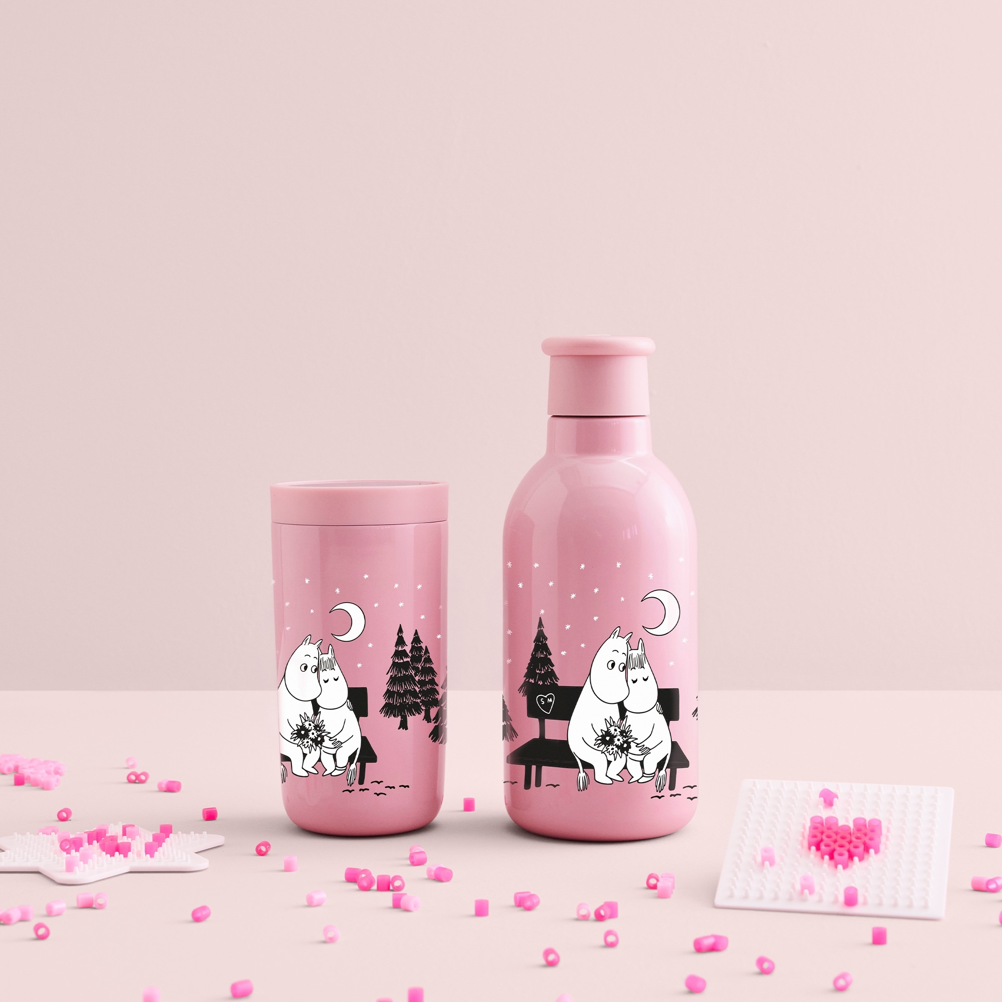 Stelton - To Go Click thermo mug - 200 ml - Moomin I Love You