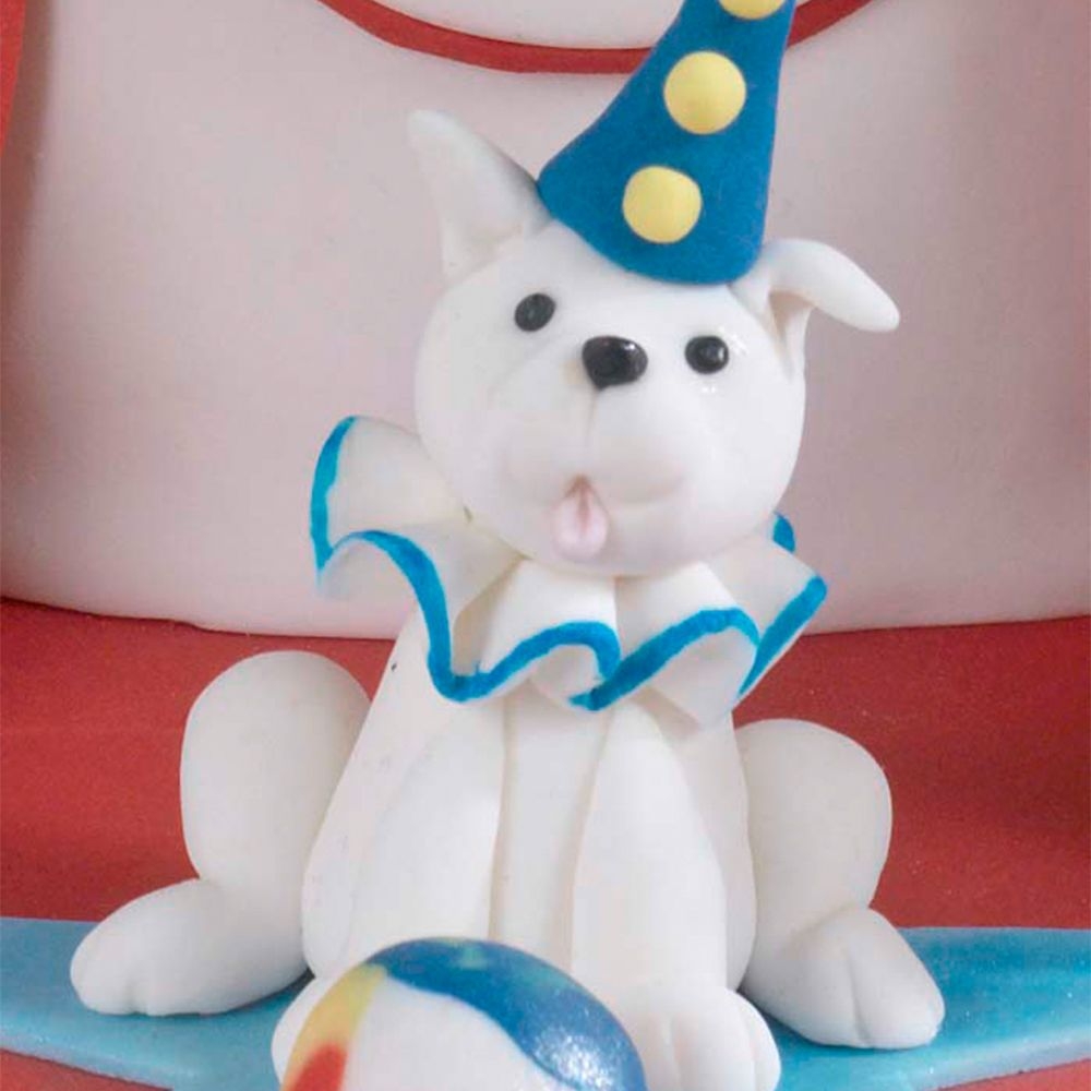 Städter - Modellierwerkzeug Prägerad & Prägestift - Weiß - 16 cm Städter - Modellierwerkzeug Prägerad & Prägestift - Weiß - 16 cm