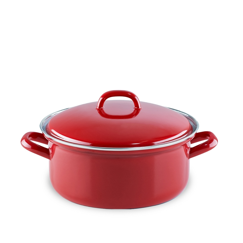 Riess special decor - special edition Ceramic Glas Red - casserole with lid Riess special decor - special edition Ceramic Glas Red - casserole with lid