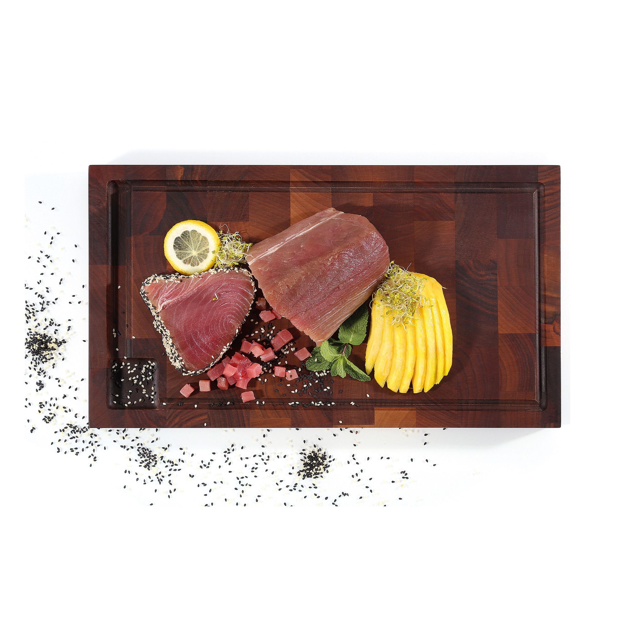 Zassenhaus - chopping block  - walnut face wood Zassenhaus - chopping block  - walnut face wood