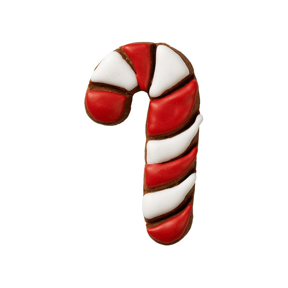 Birkmann - Candy Cane with inside embossed 7 cm