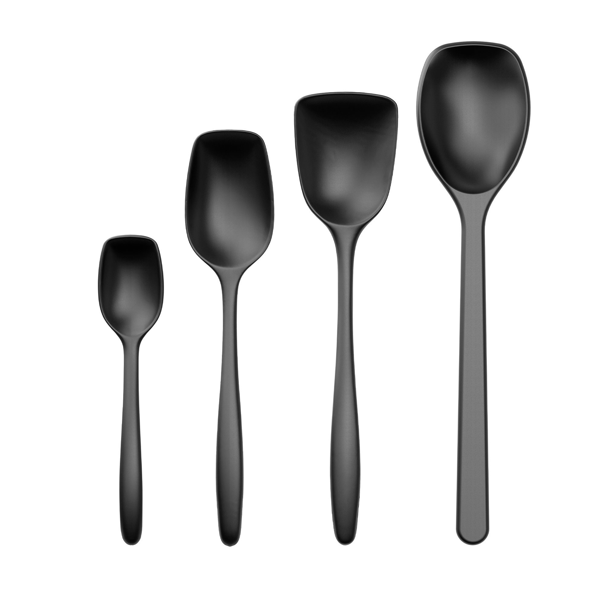 Rosti - Rührlöffelset 4 Teile - NEW Classic - Schwarz
