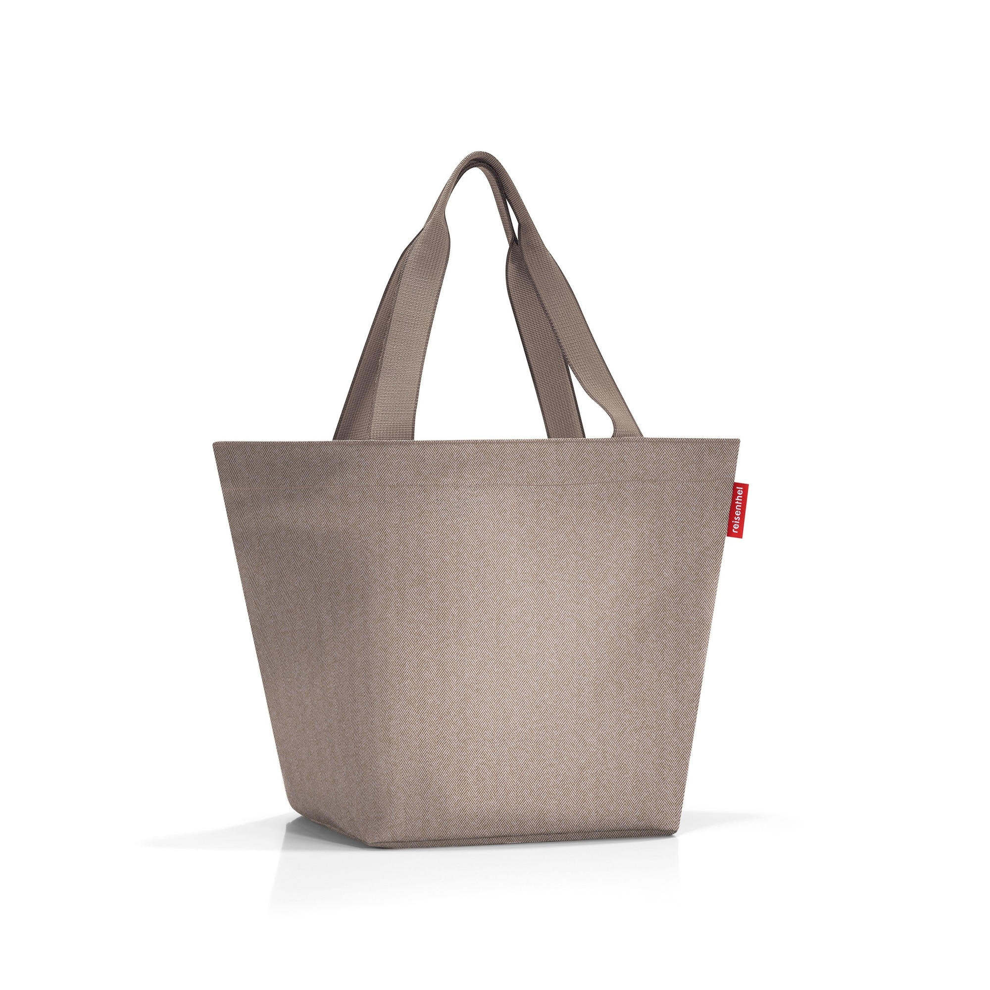 reisenthel - shopper M - herringbone mokka