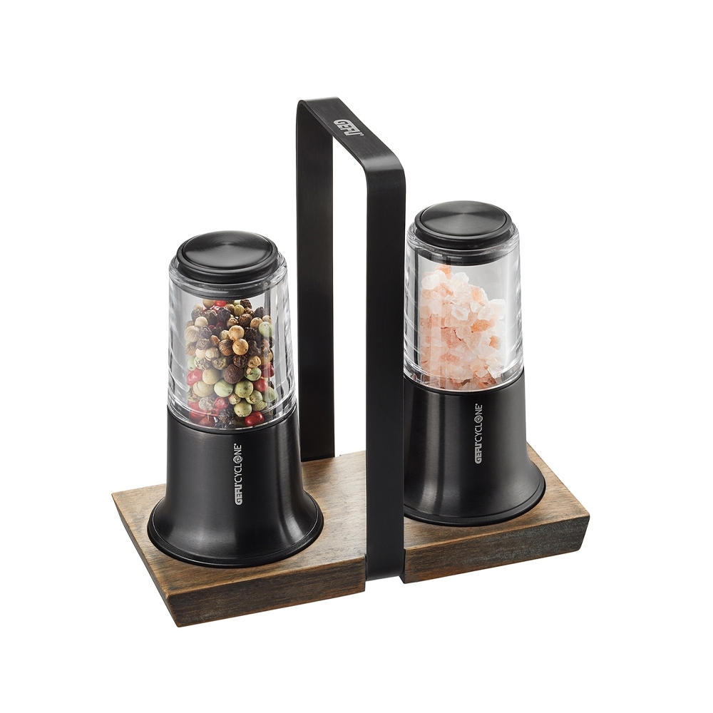 Gefu - Salt and pepper mill set X-PLOSION®, black Gefu - Salt and pepper mill set X-PLOSION®, black