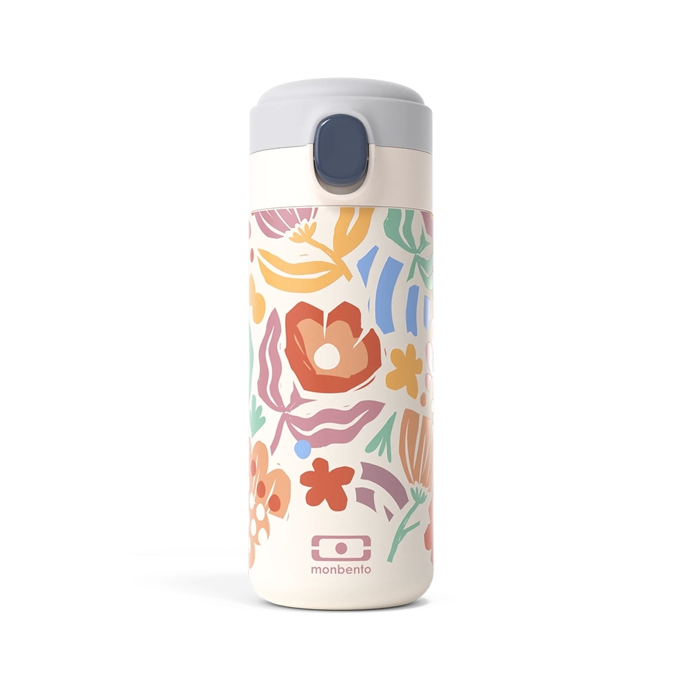 monbento - MB Pop kompakte isotherme Flasche, Paper Cut