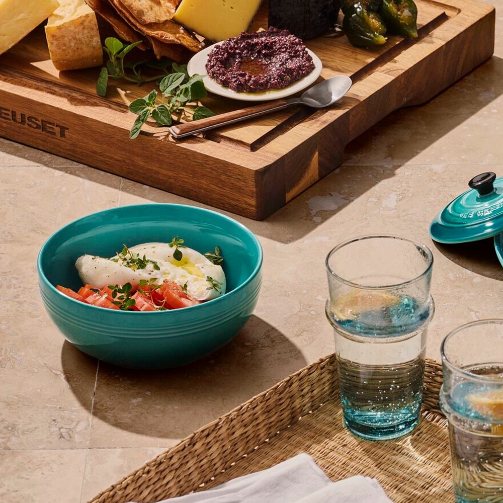 Le Creuset - Serving Bowl 1,6 L COUPE | Bleu Riviera