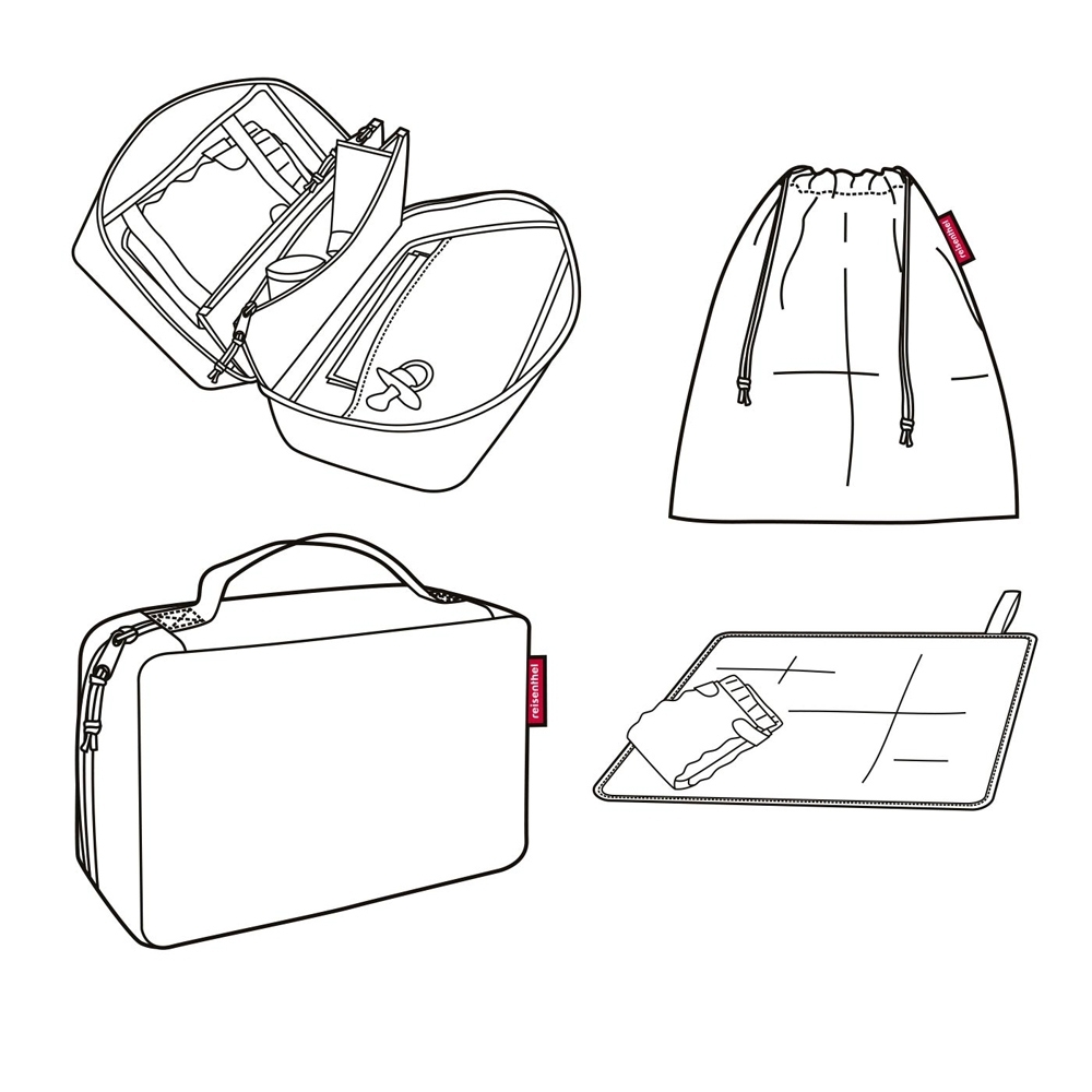 reisenthel - babycase - black reisenthel - babycase - black