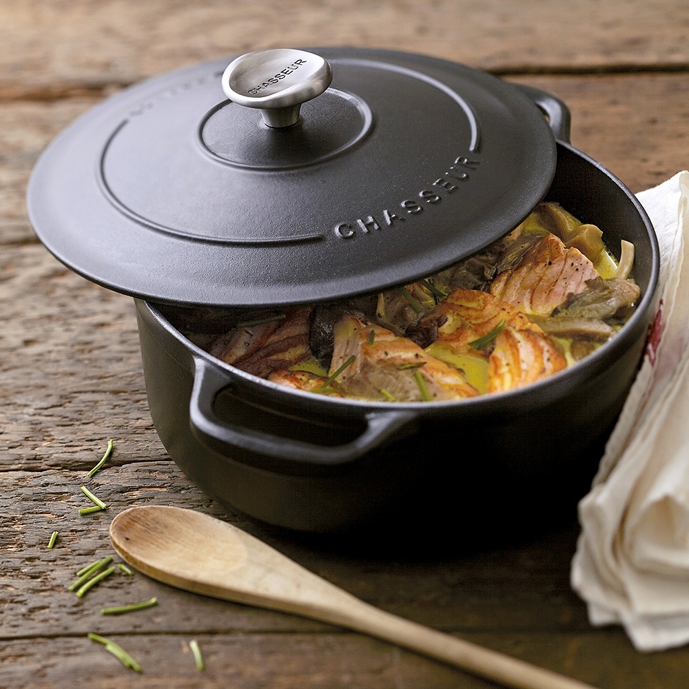 Chasseur - Round Casserole - Black Matte