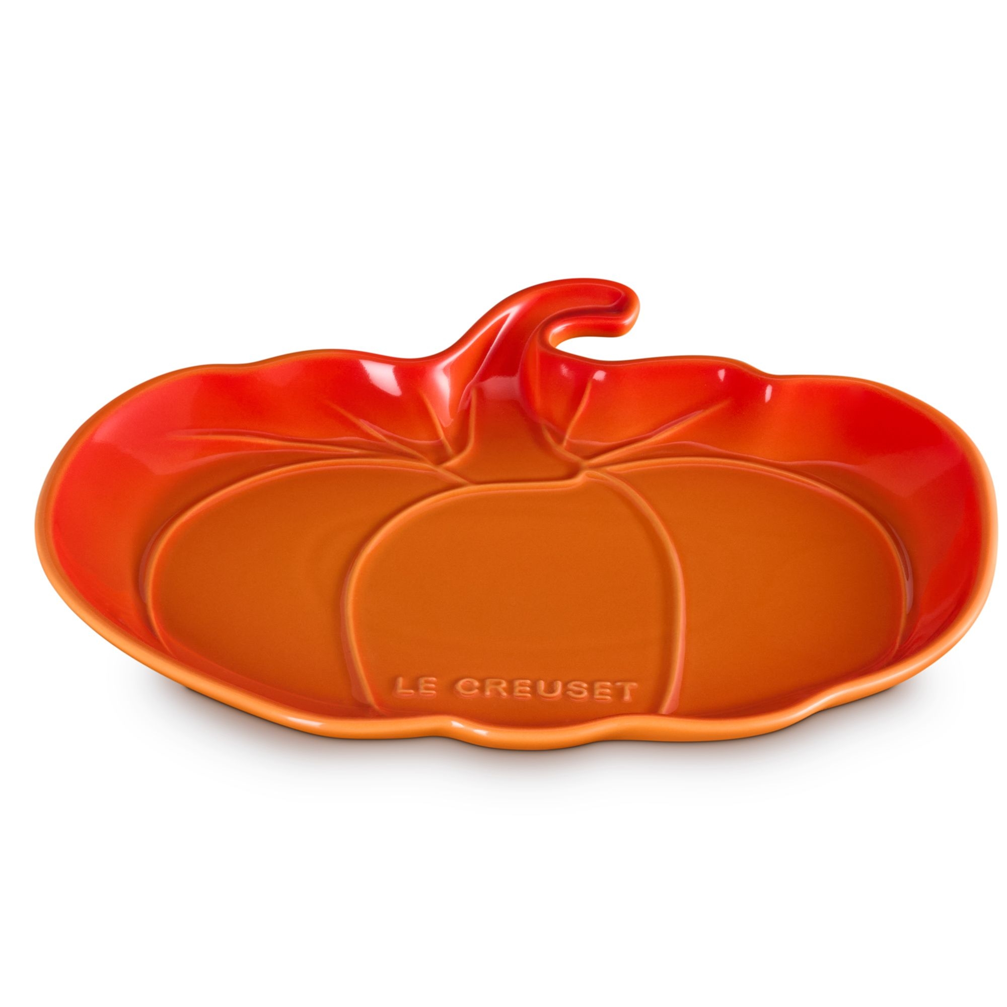 Le Creuset - Stoneware Pumpkin Plate 25 cm - Volcanic