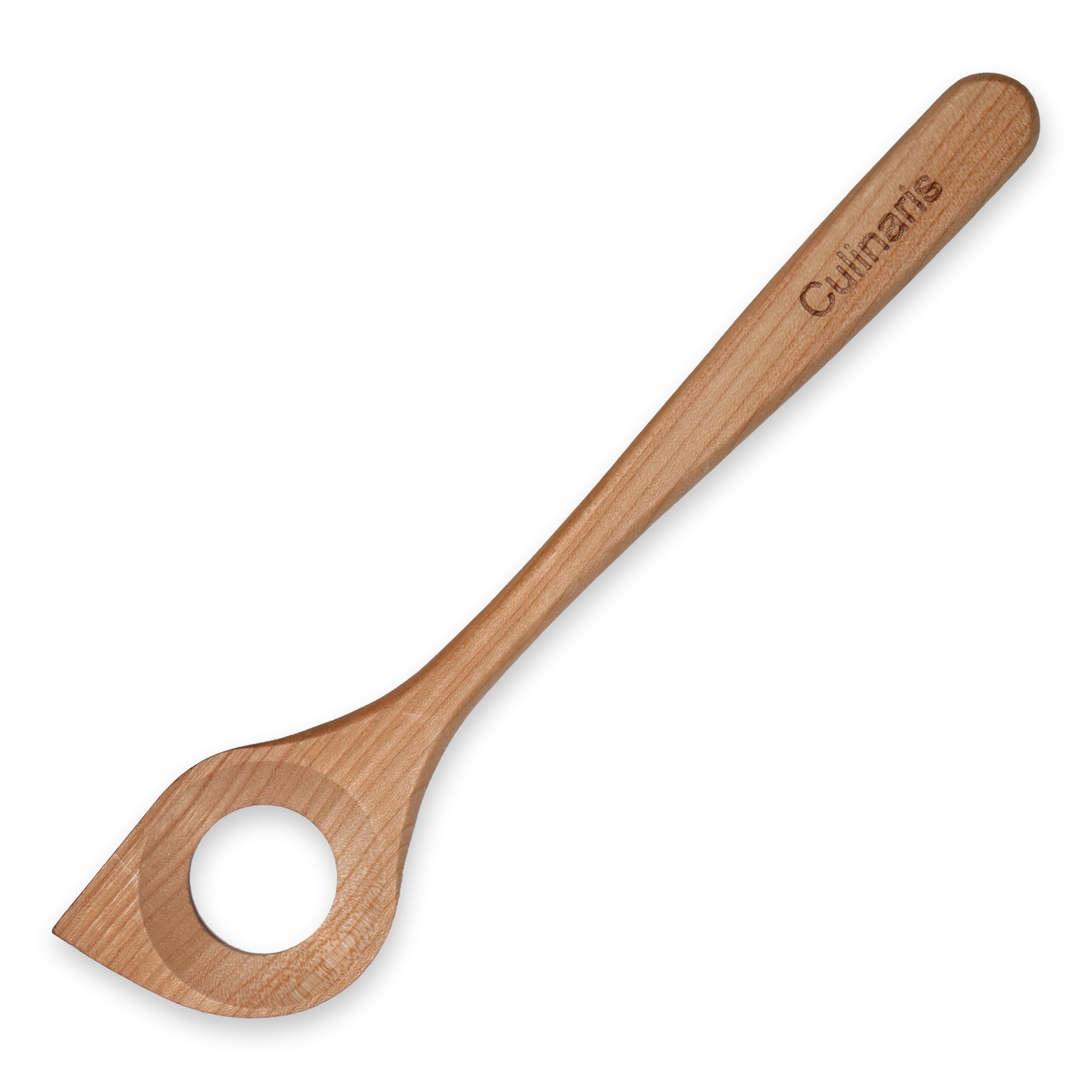Pointed spoon with hole - cherry wood - 30 cm | Culinaris Pointed spoon with hole - cherry wood - 30 cm | Culinaris