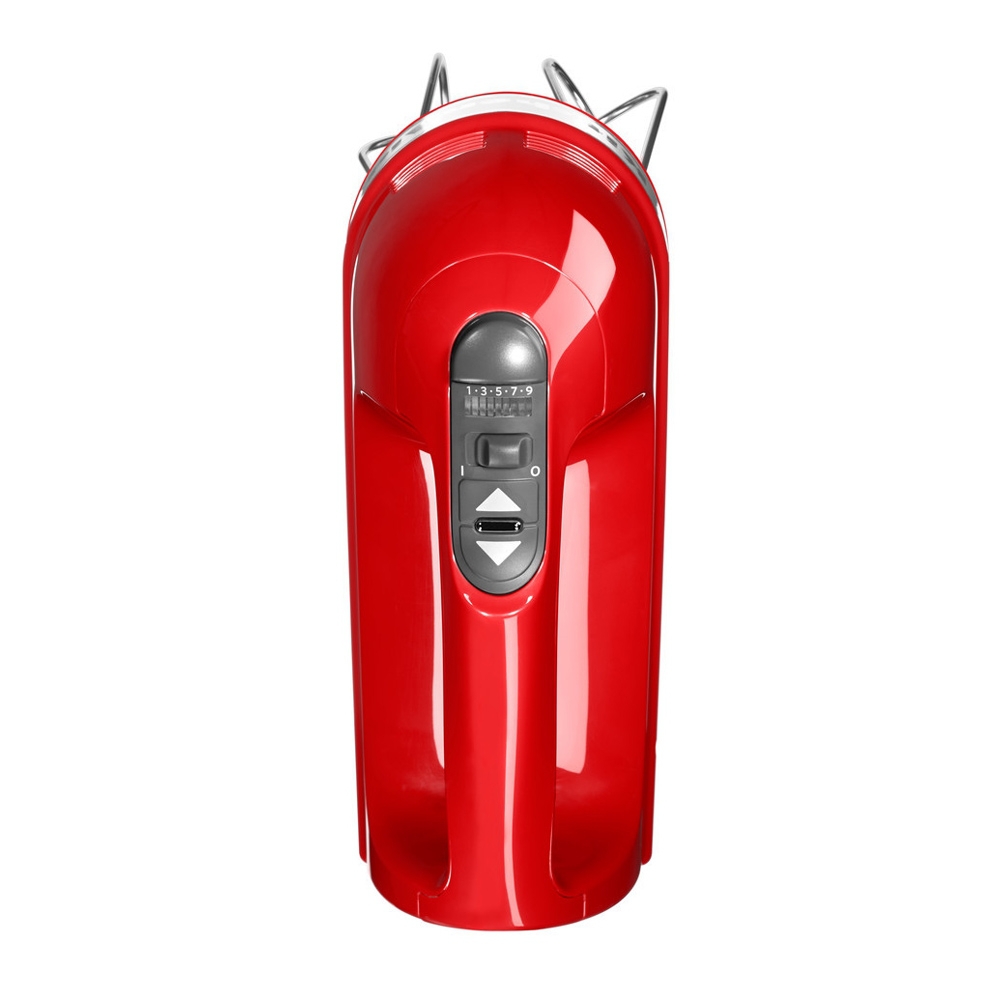 KitchenAid -  9-Speed Hand Mixer - Empire Red