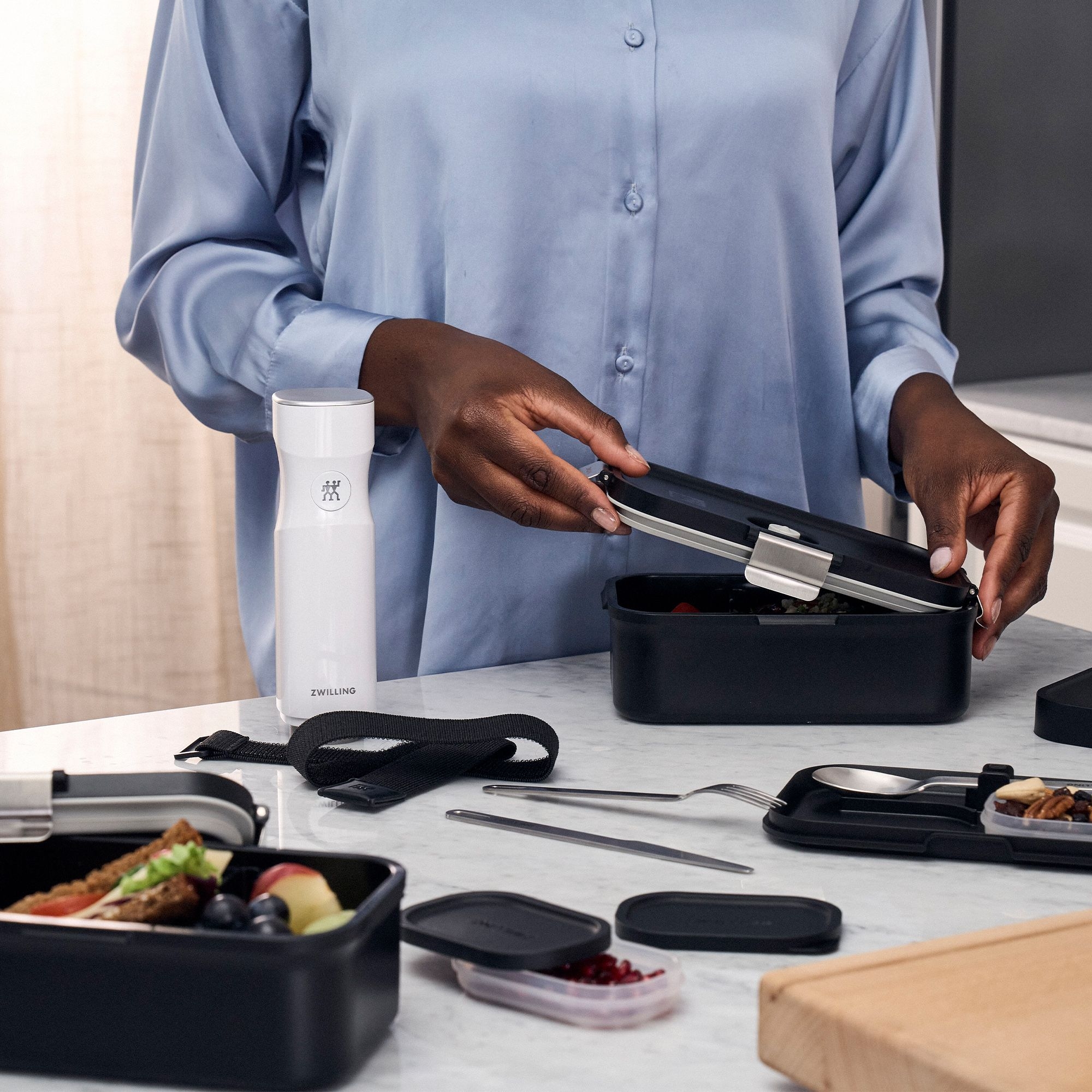 ZWILLING - Vakuum Lunch Box to Go | FRESH & SAVE | Schwarz