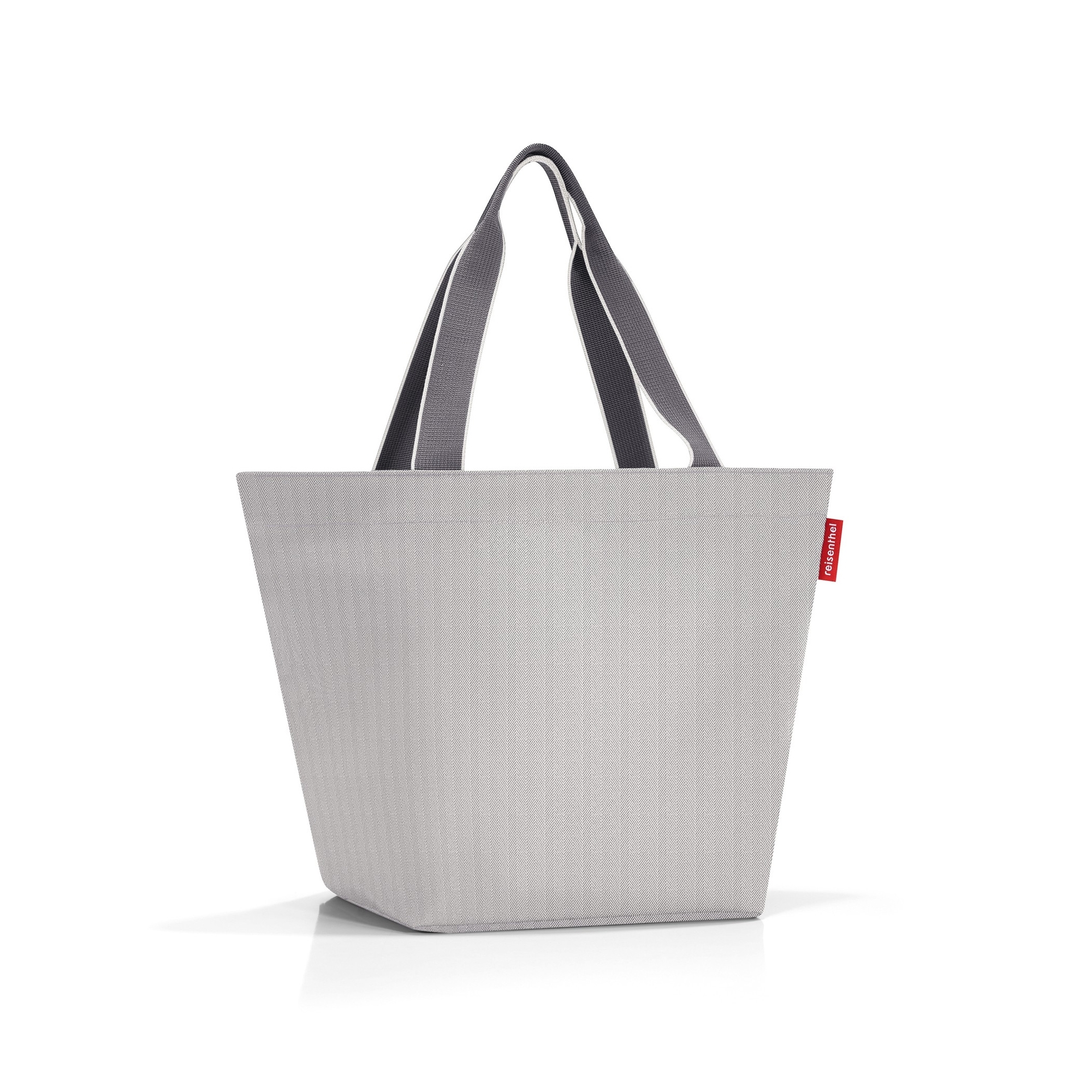 reisenthel - shopper M - herringbone grey