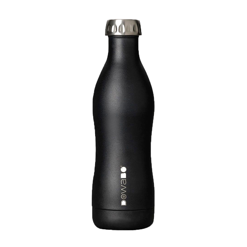 Dowabo - Double Wall Insuladet Bottle - Black Sun 500 ml