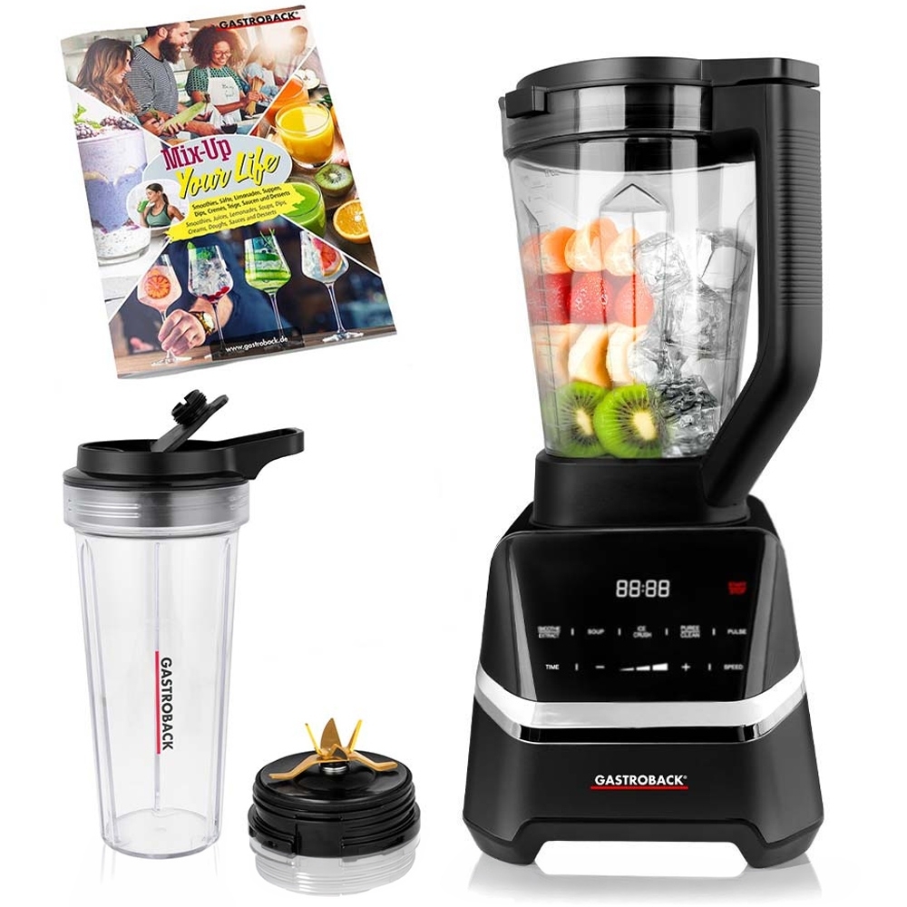 Gastroback - Design Multi-Power Standmixer Mix & Soup | Black