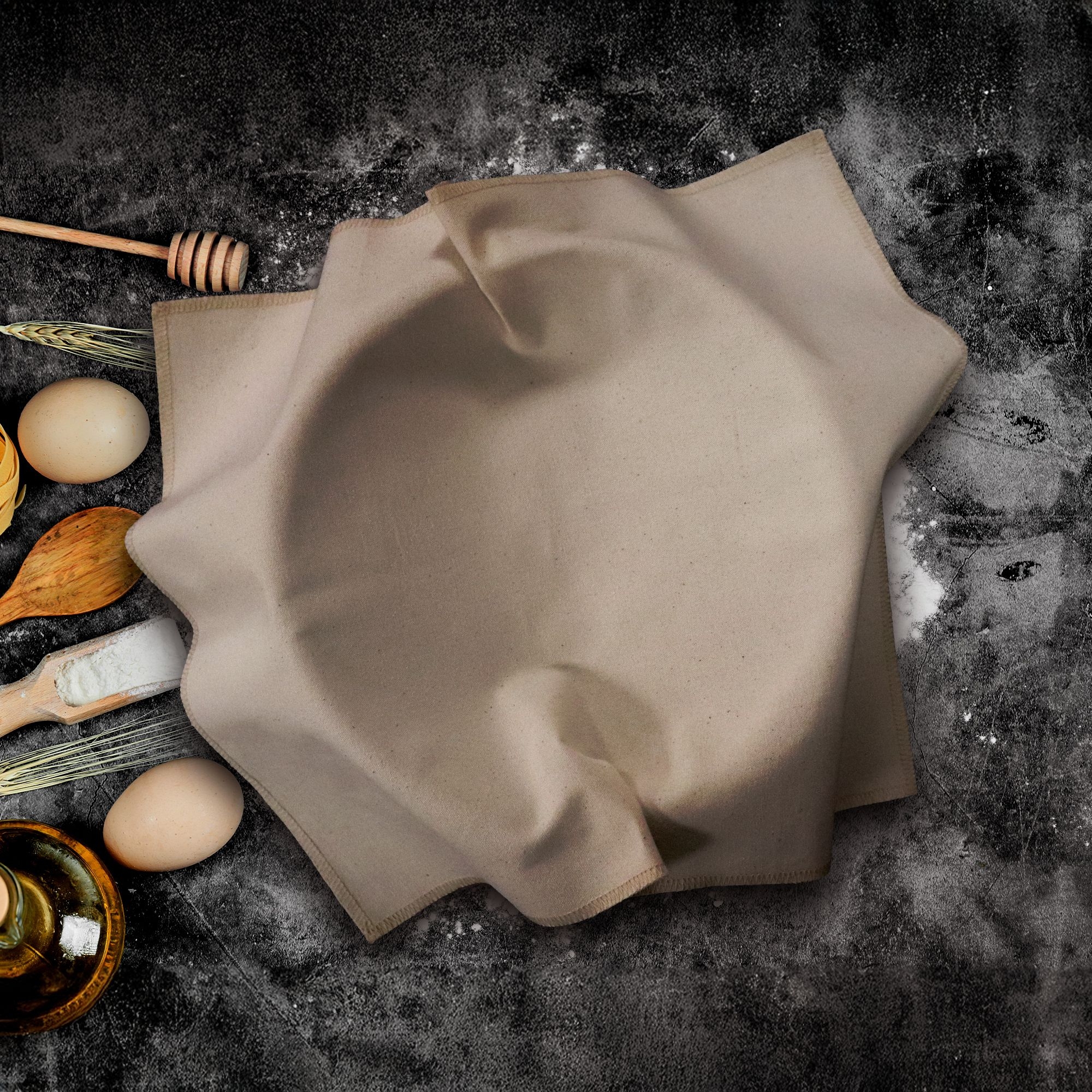 Baker's linen/fermenting cloth - small - 37 x 46 cm | Culinaris Baker's linen/fermenting cloth - small - 37 x 46 cm | Culinaris