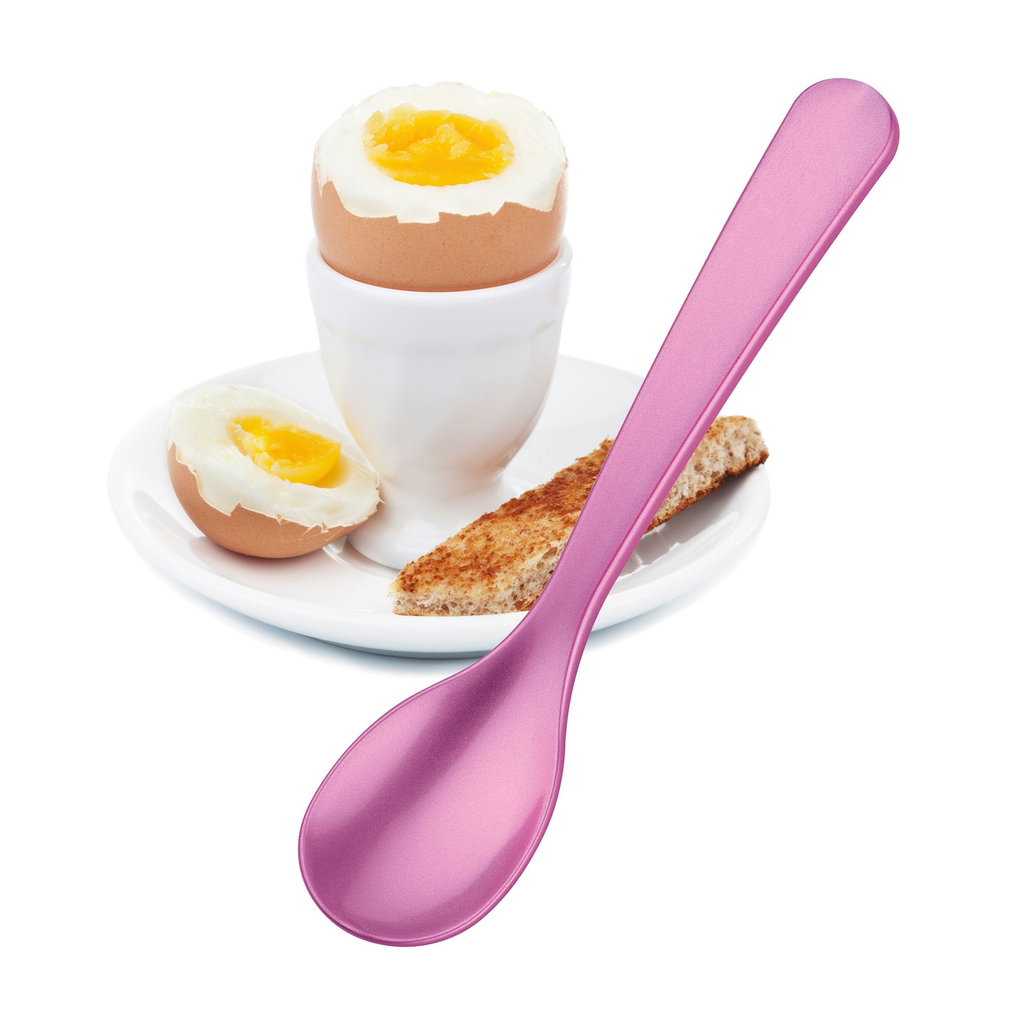 Cilio - Egg spoon COLORE - pink Cilio - Egg spoon COLORE - pink