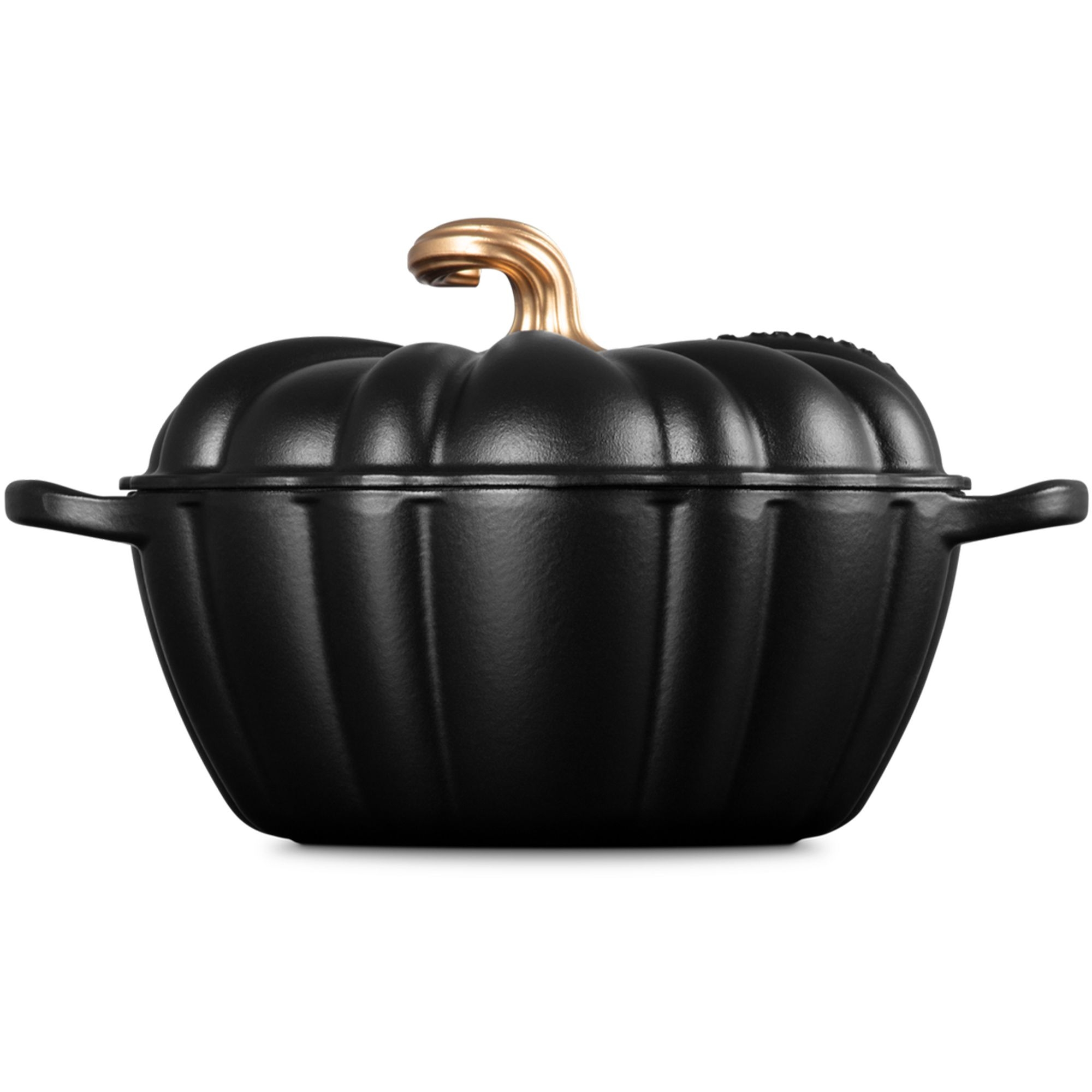 Le Creuset - Cast Iron Pumpkin Casserole 24 cm - Matte Black