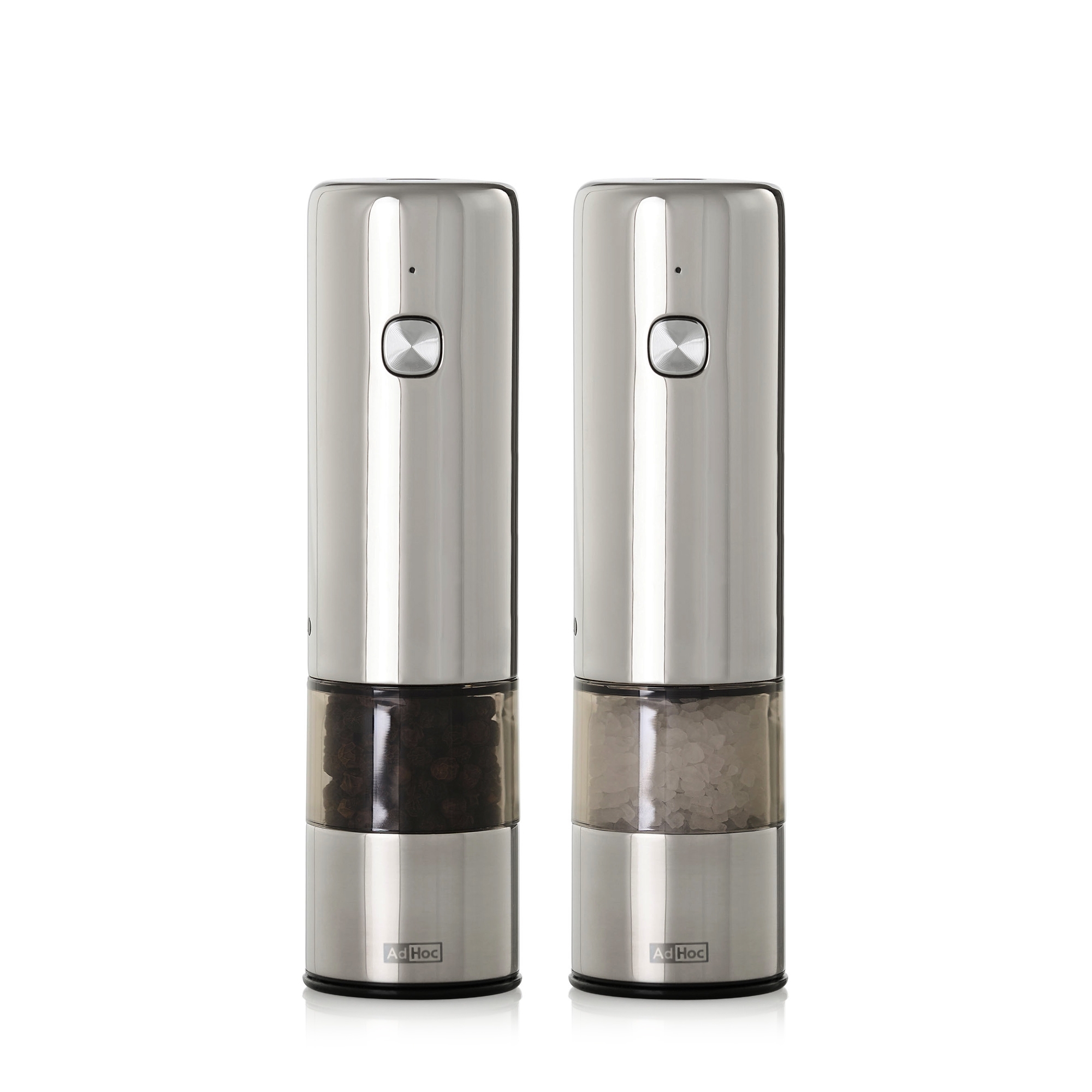 AdHoc i.Mill electric salt and pepper mill set 14 cm