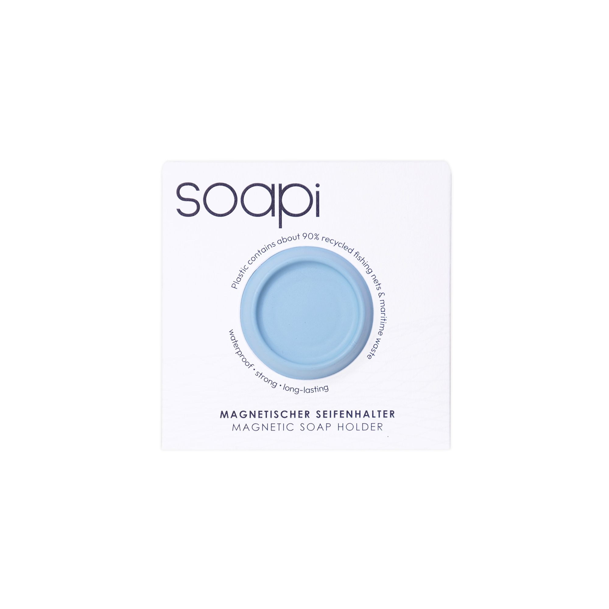 Soapi - Magnetseifenhalter - Hellblau