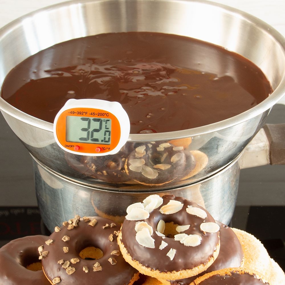 Städter - Elektronisches Einstichthermometer - 16,5 cm Weiß Städter - Elektronisches Einstichthermometer - 16,5 cm Weiß