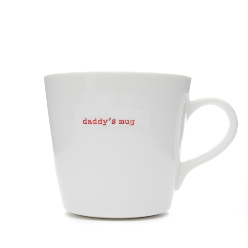 MAKE - Large Bucket Mug ""daddy's mug"" 500 ml
