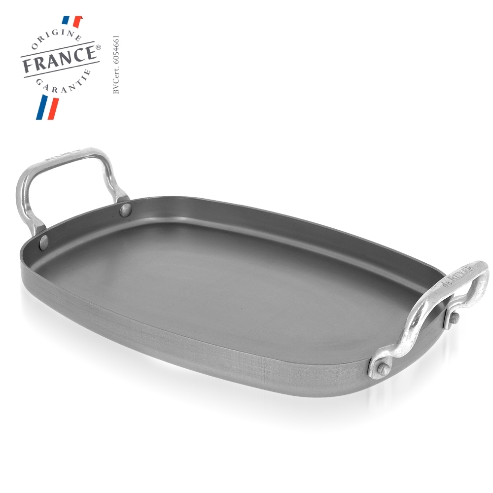 de Buyer - Mineral B - Grillpfanne Rechteckig La Plancha de Buyer - Mineral B - Grillpfanne Rechteckig La Plancha