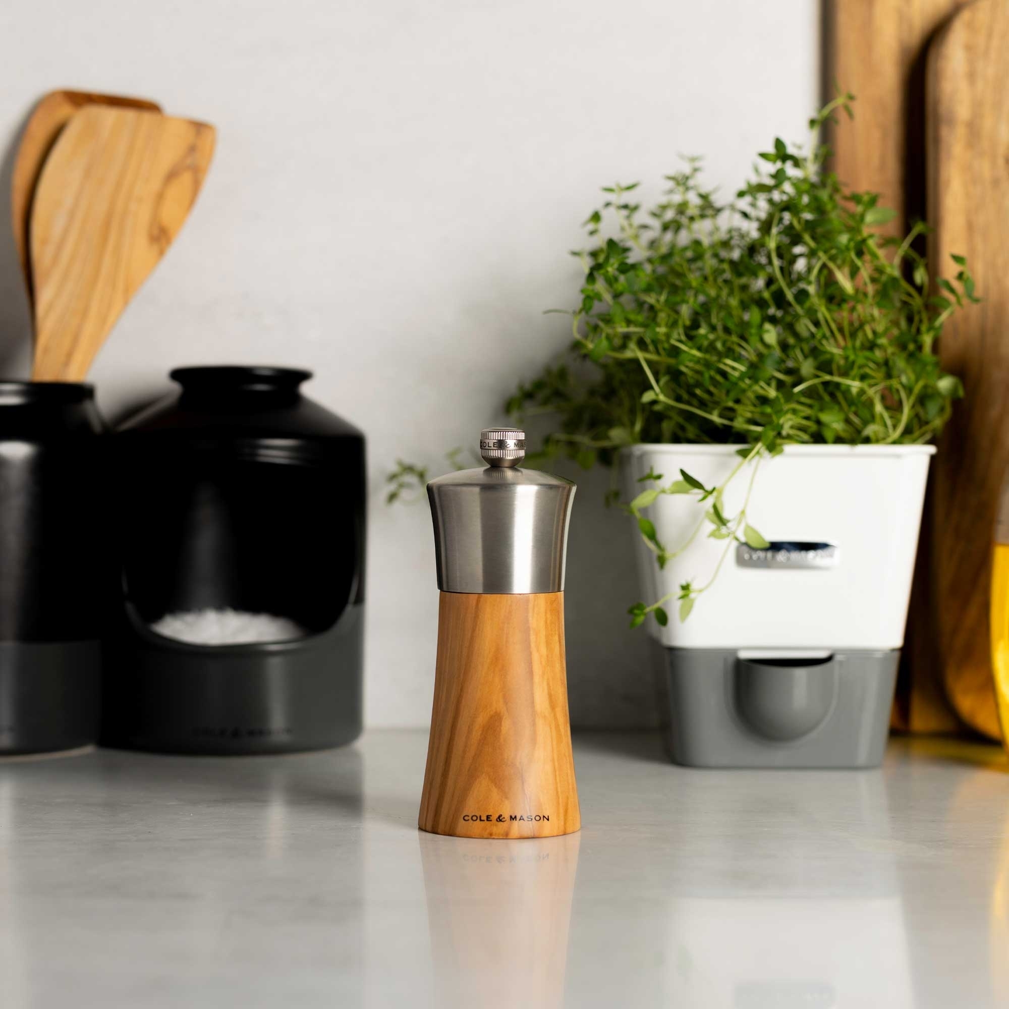 COLE & MASON - Bromley Salt Mill | Olive Wood