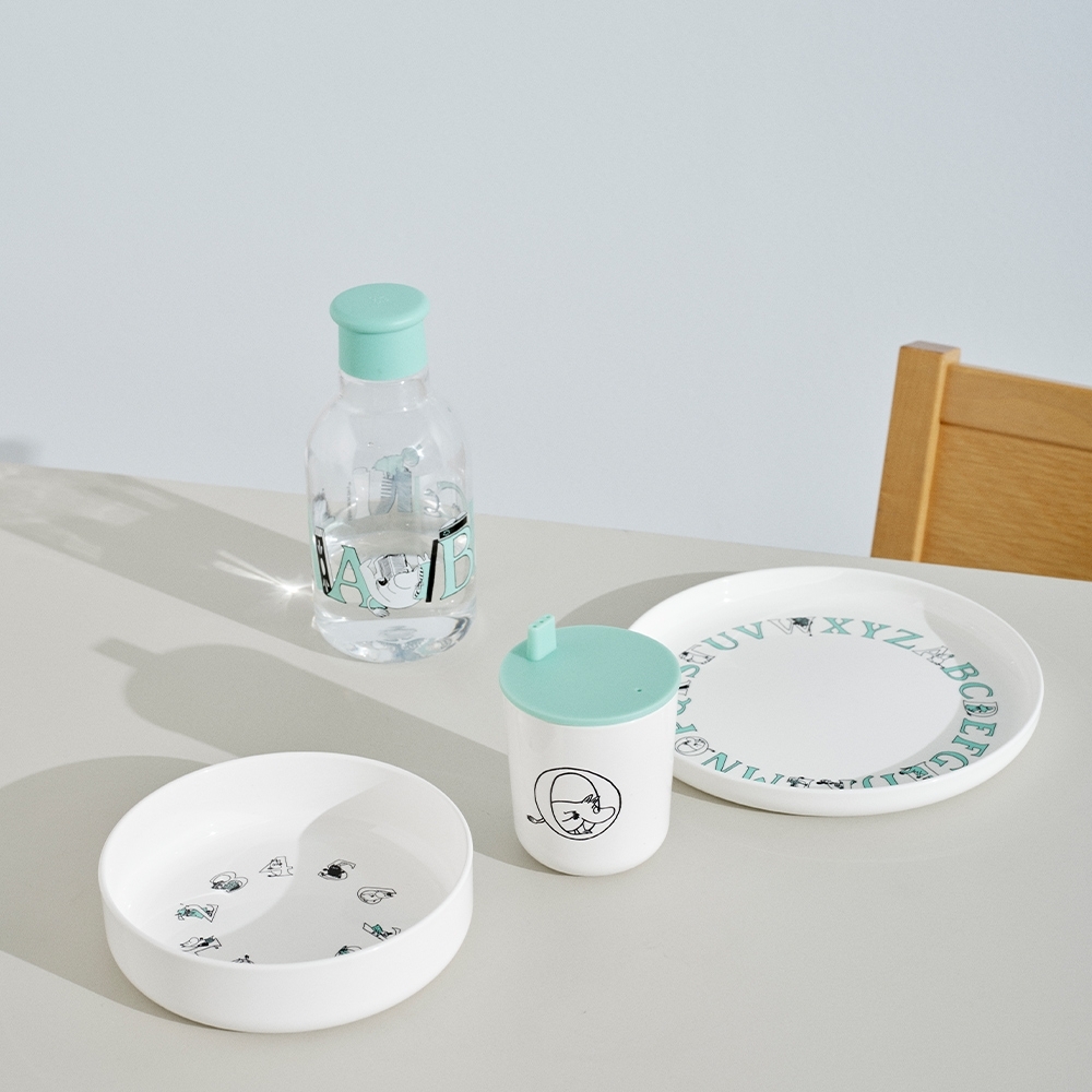 Stelton - Moomin ABC plate Ø 20 cm - RIG-TIG