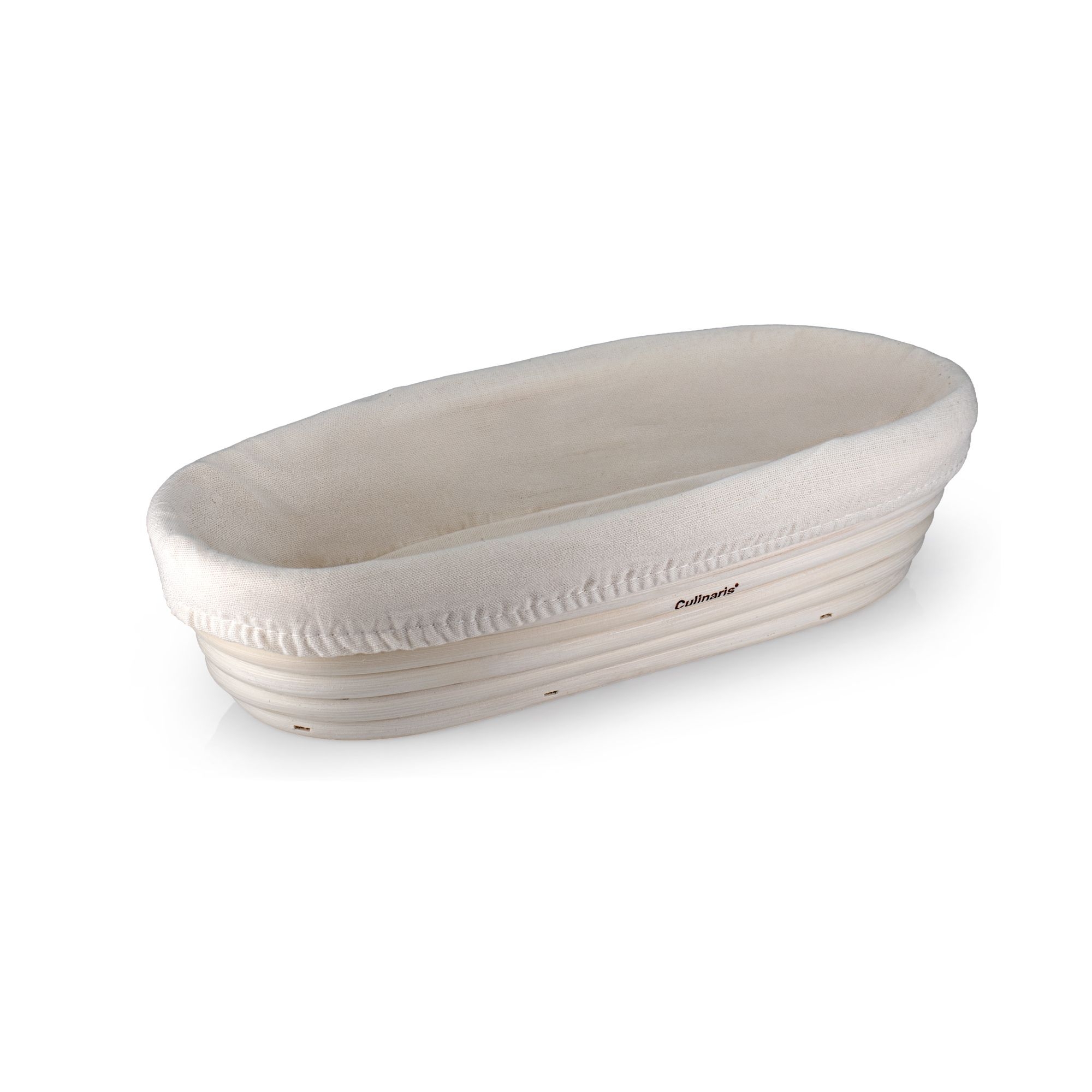 Proofing Basket elongated with liner - PADEIRO - 30 cm | Culinaris