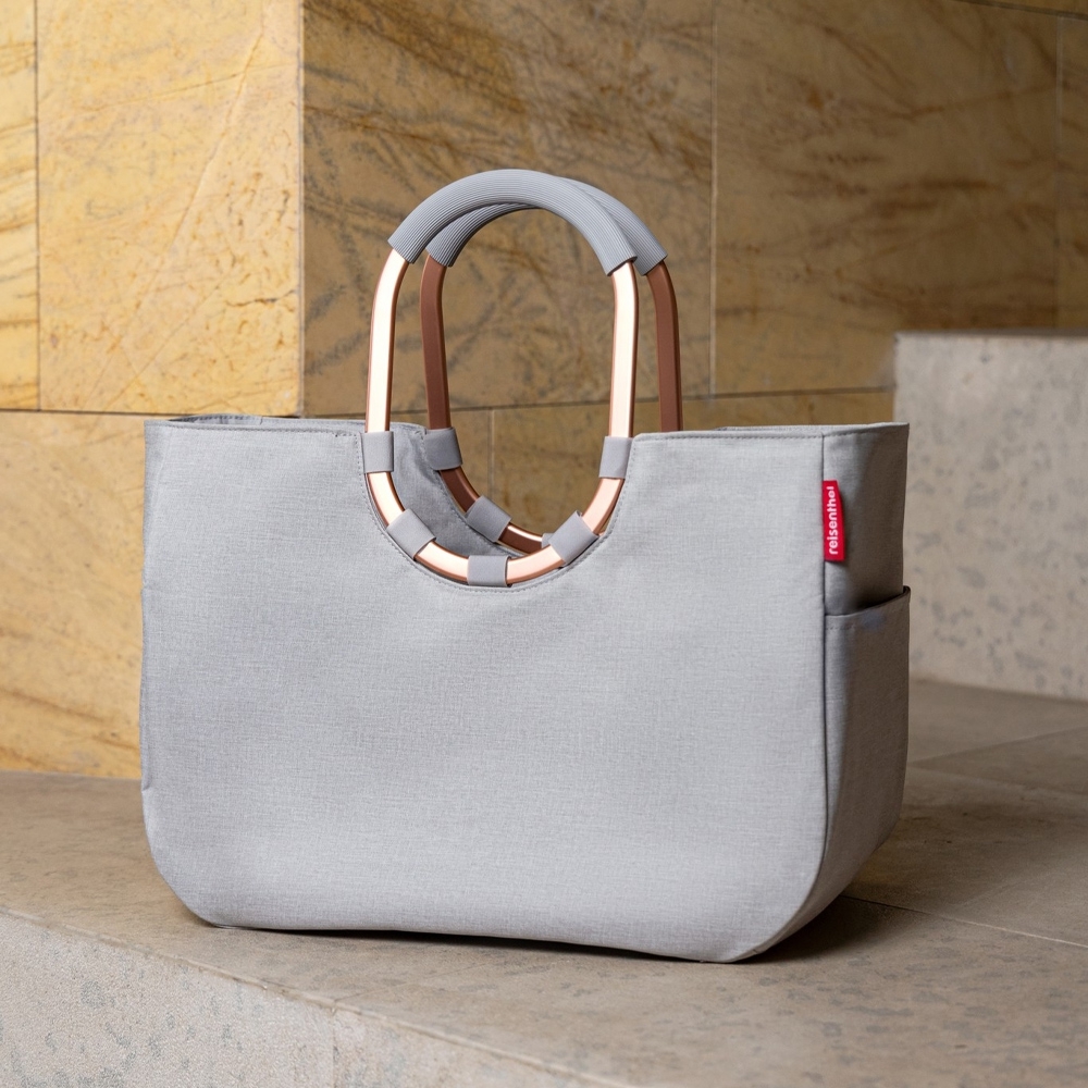 reisenthel - loopshopper L - frame twist sky rose