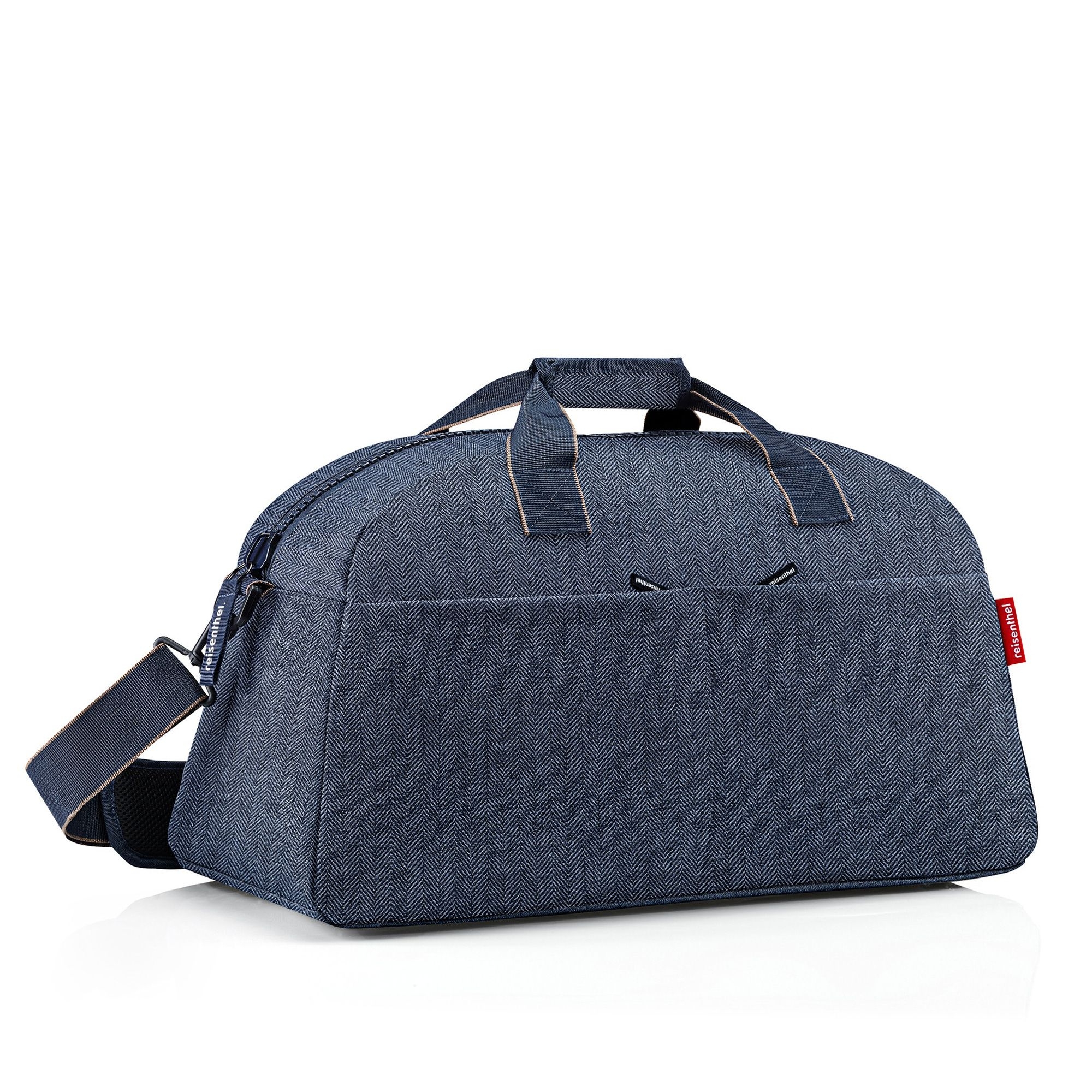 reisenthel - overnighter - herringbone dark blue