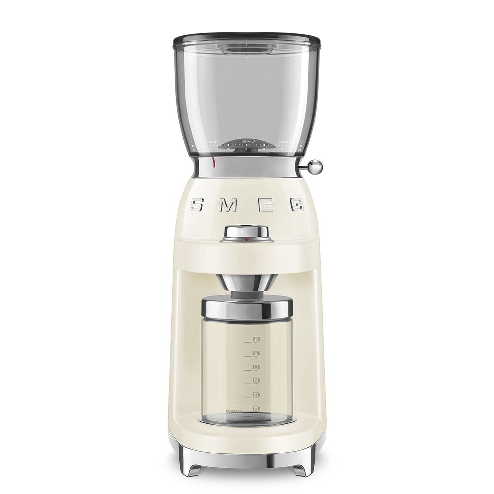 Smeg - coffee grinder - design line style The 50 ° years cream Smeg - coffee grinder - design line style The 50 ° years cream