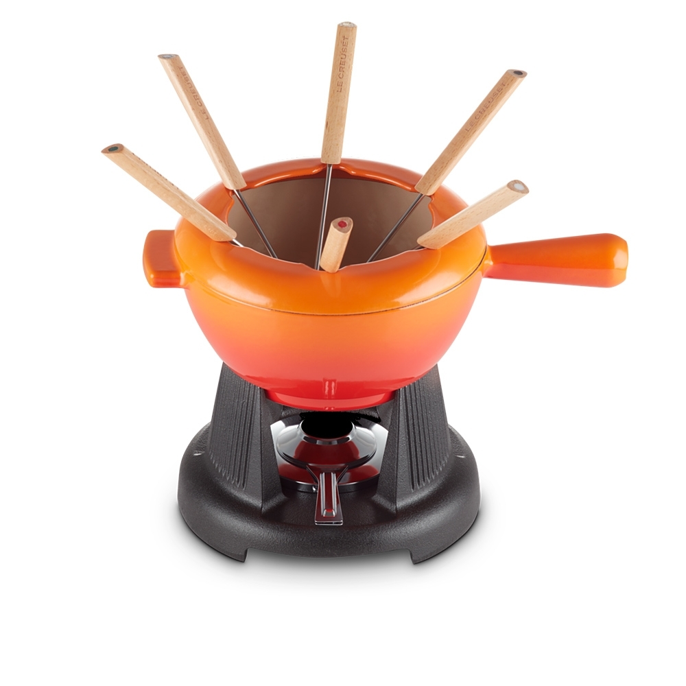 Le Creuset - Cheese & Meat Fondue-Set