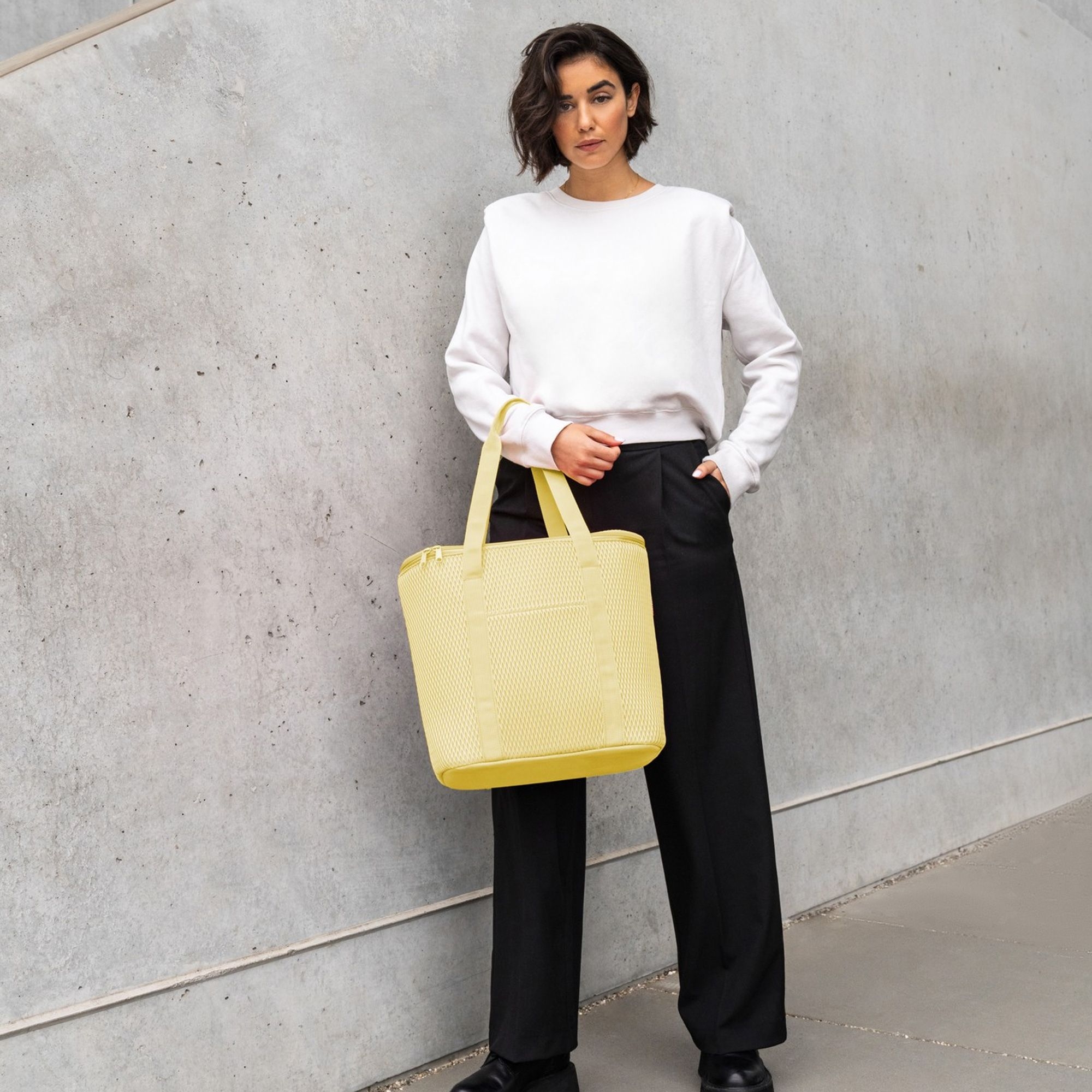 reisenthel - thermoshopper - mesh lemon