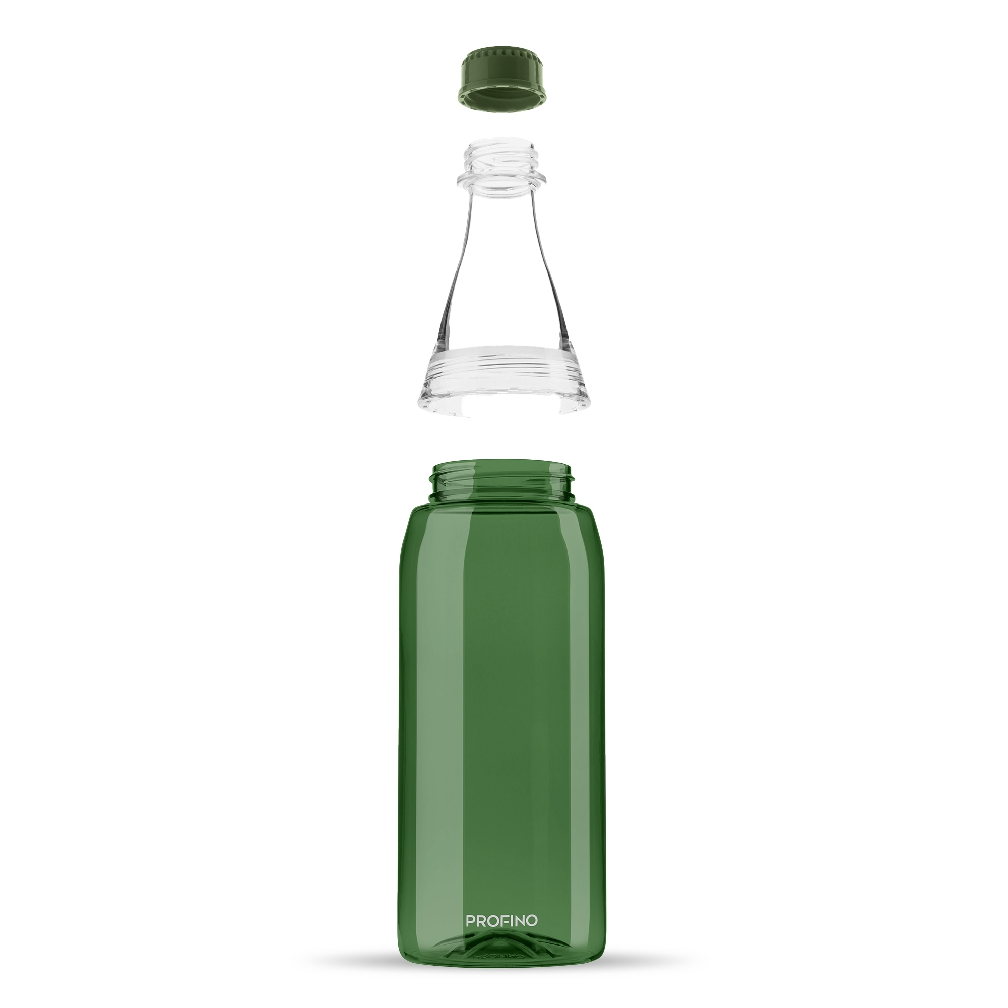 Profino - Wasserflasche Sparkle - Grün