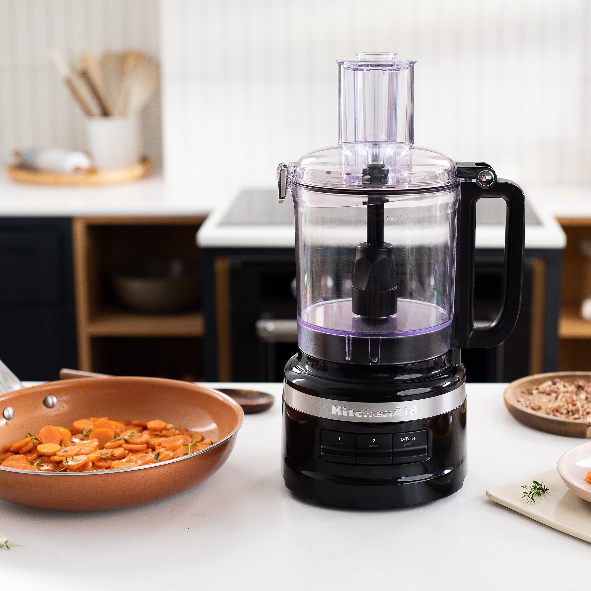 KitchenAid - FoodProcessor 2,1 L - Onyx Schwarz