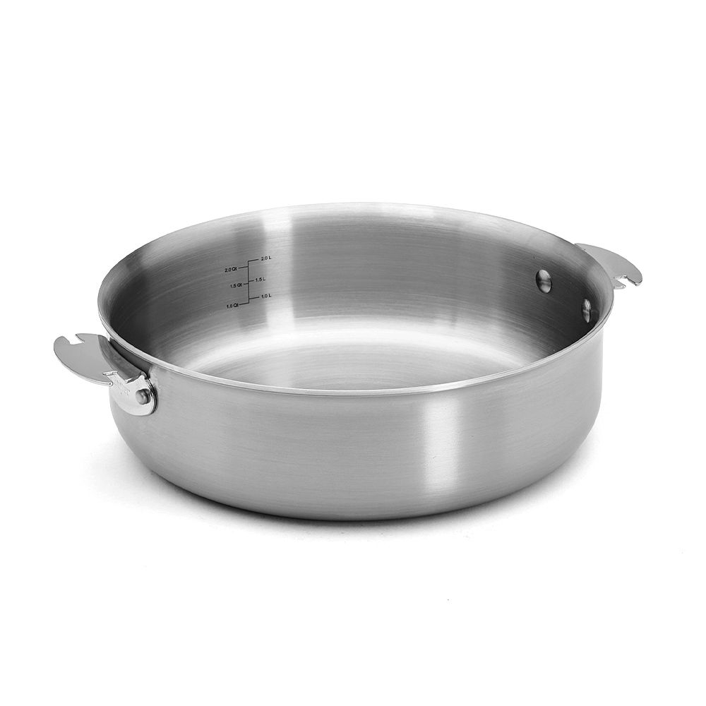 de Buyer - Stainless steel Sauté Pan in 2 sizes - ALCHIMY LOQY