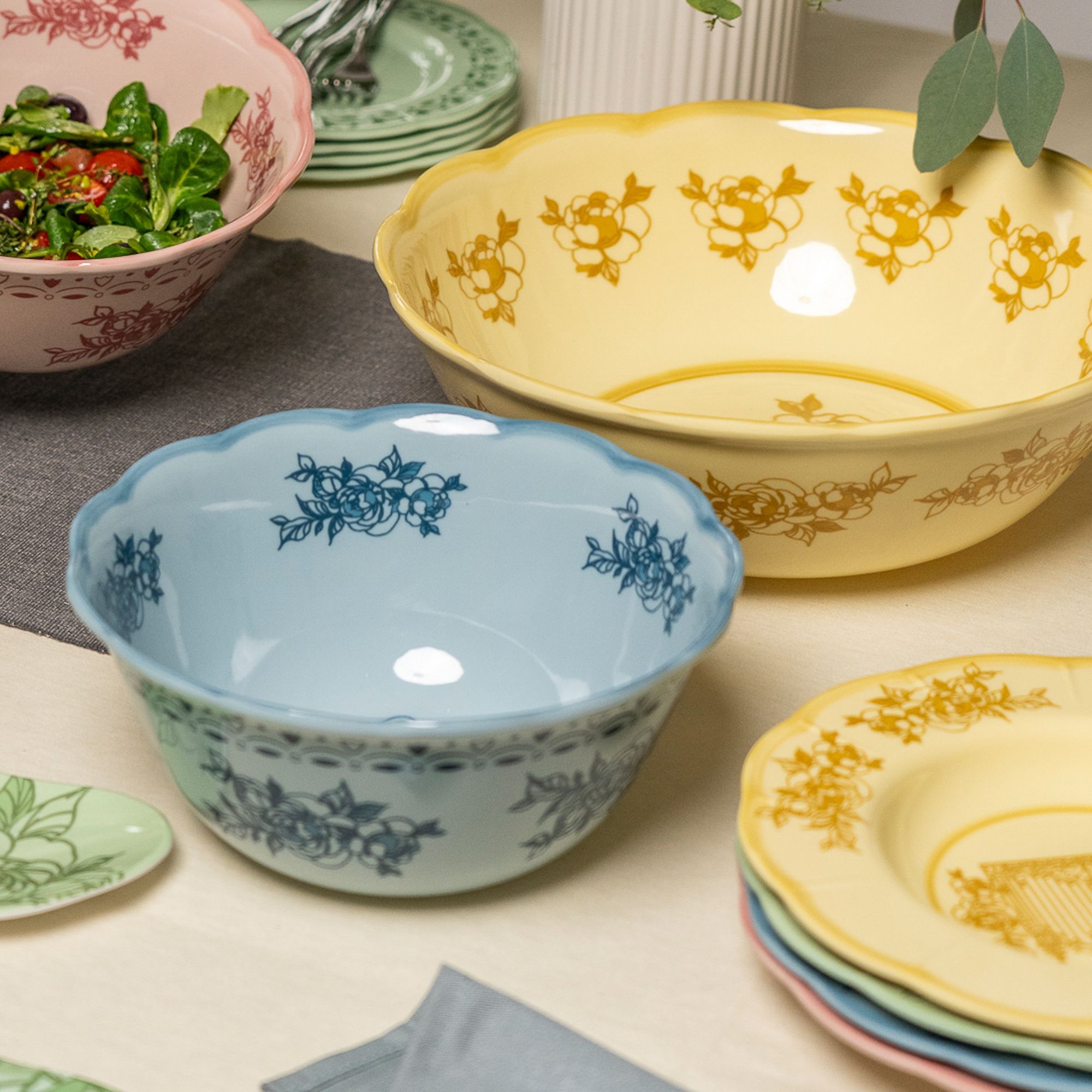 Guzzini - Bowl Ø 31 cm 'JOSEPHINE' - Dusty Green
