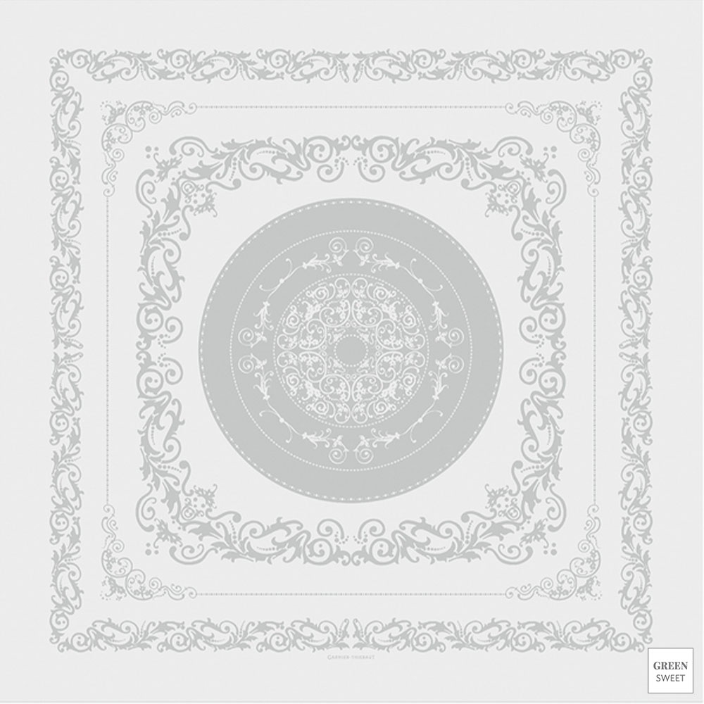 Garnier-Thiebaut tablecloth - Comtesse Blanche Blanc - GS - different sizes