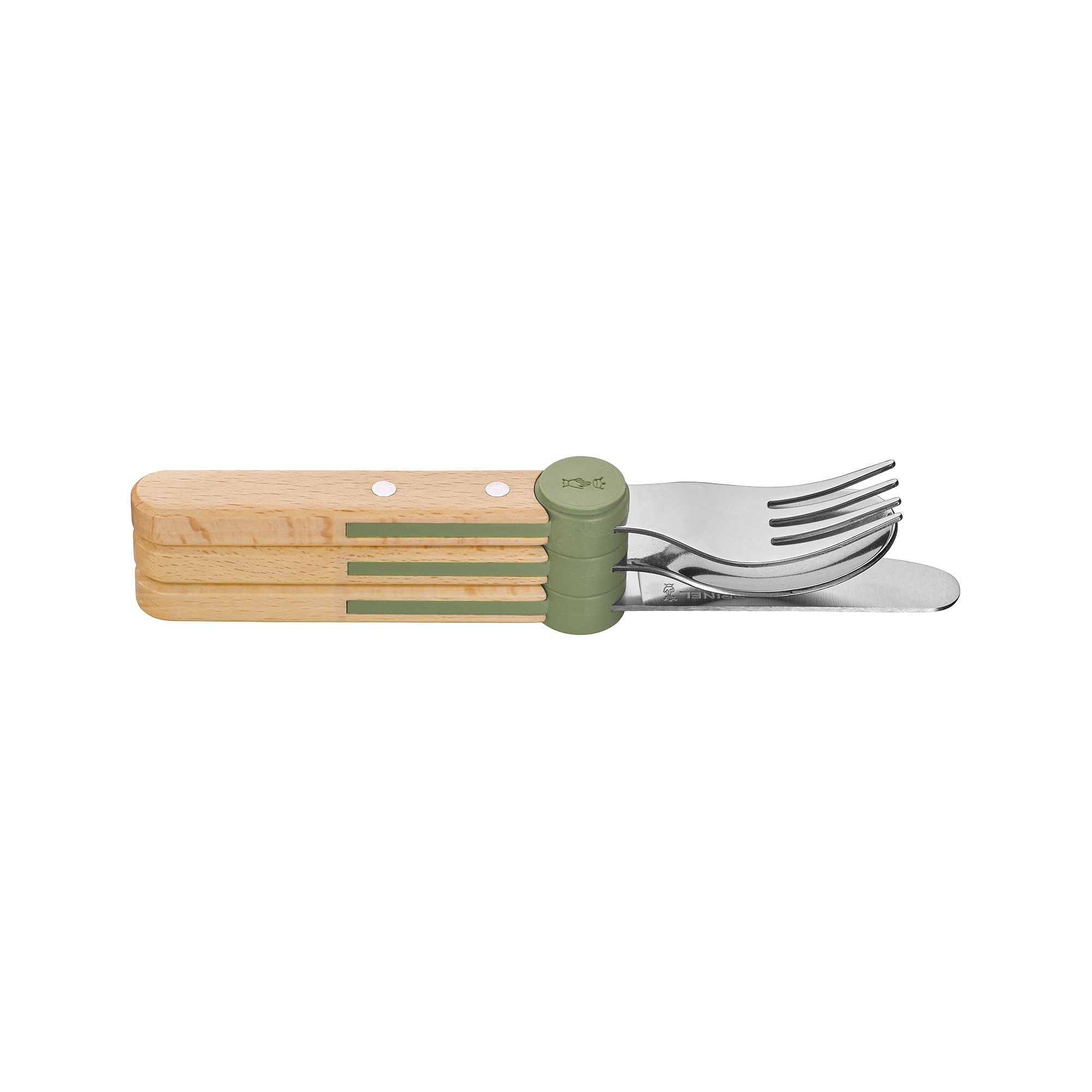 Opinel - Kinderbesteck-Set - LE PETIT GOURMET - Olivgrün