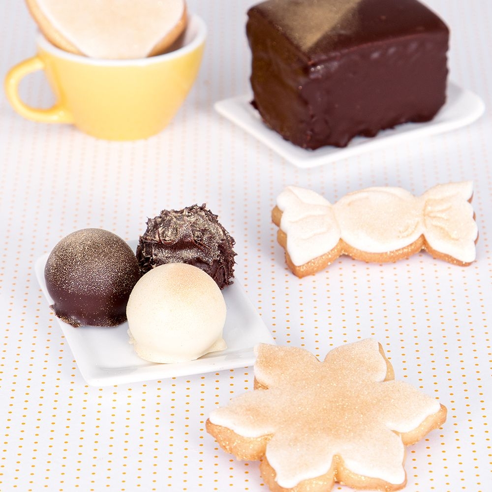 Städter - Speisefarbe Dekopuder - im Pumpzerstäuber - 2 g