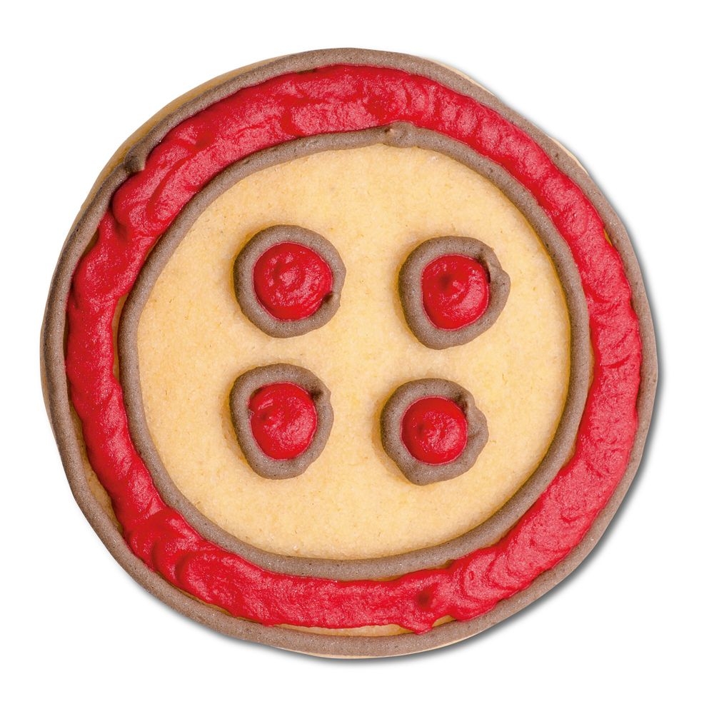 Städter - Cookie cutter Button - 6 cm