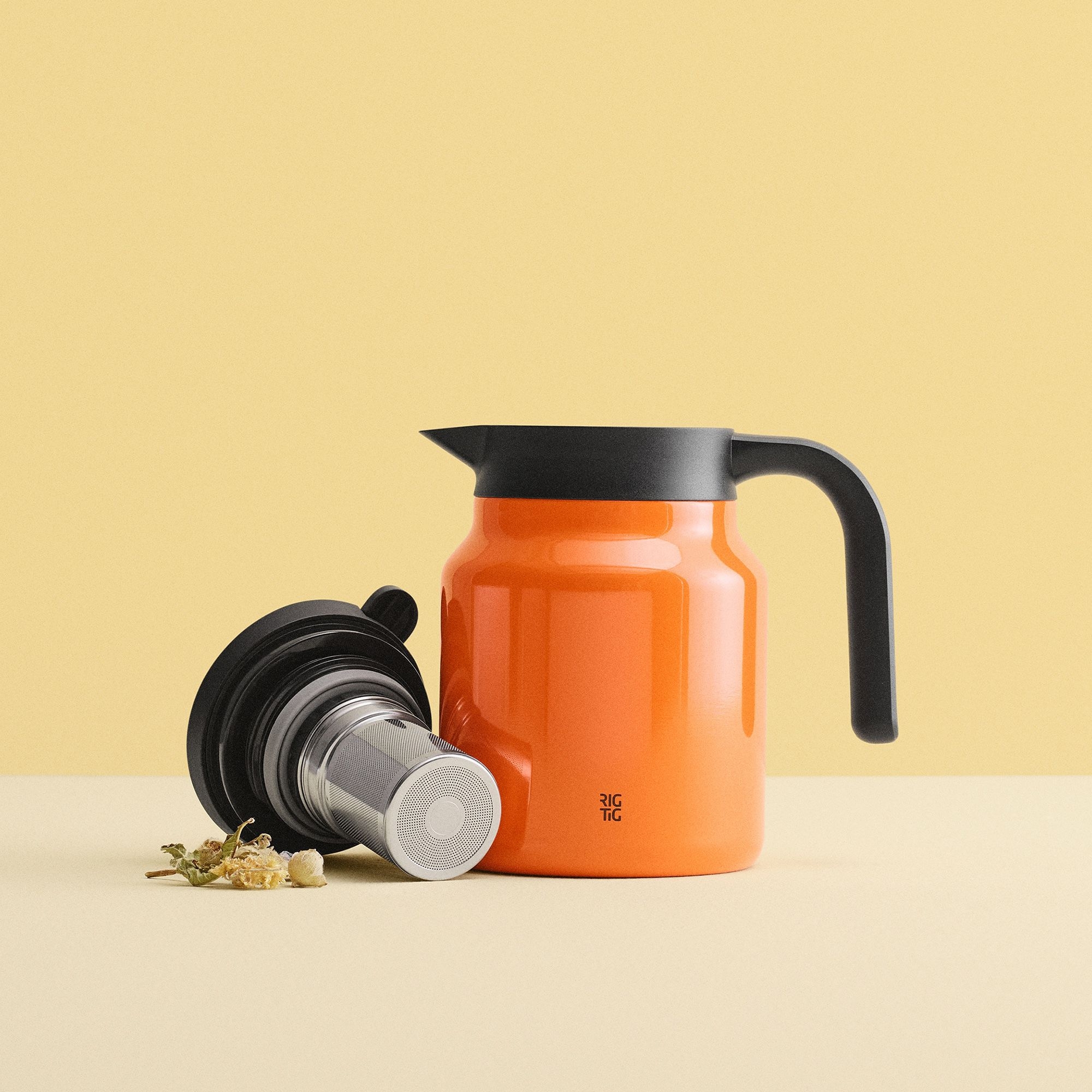 RIG-TIG - Isolierkanne THERM-IT 0,9L - orange