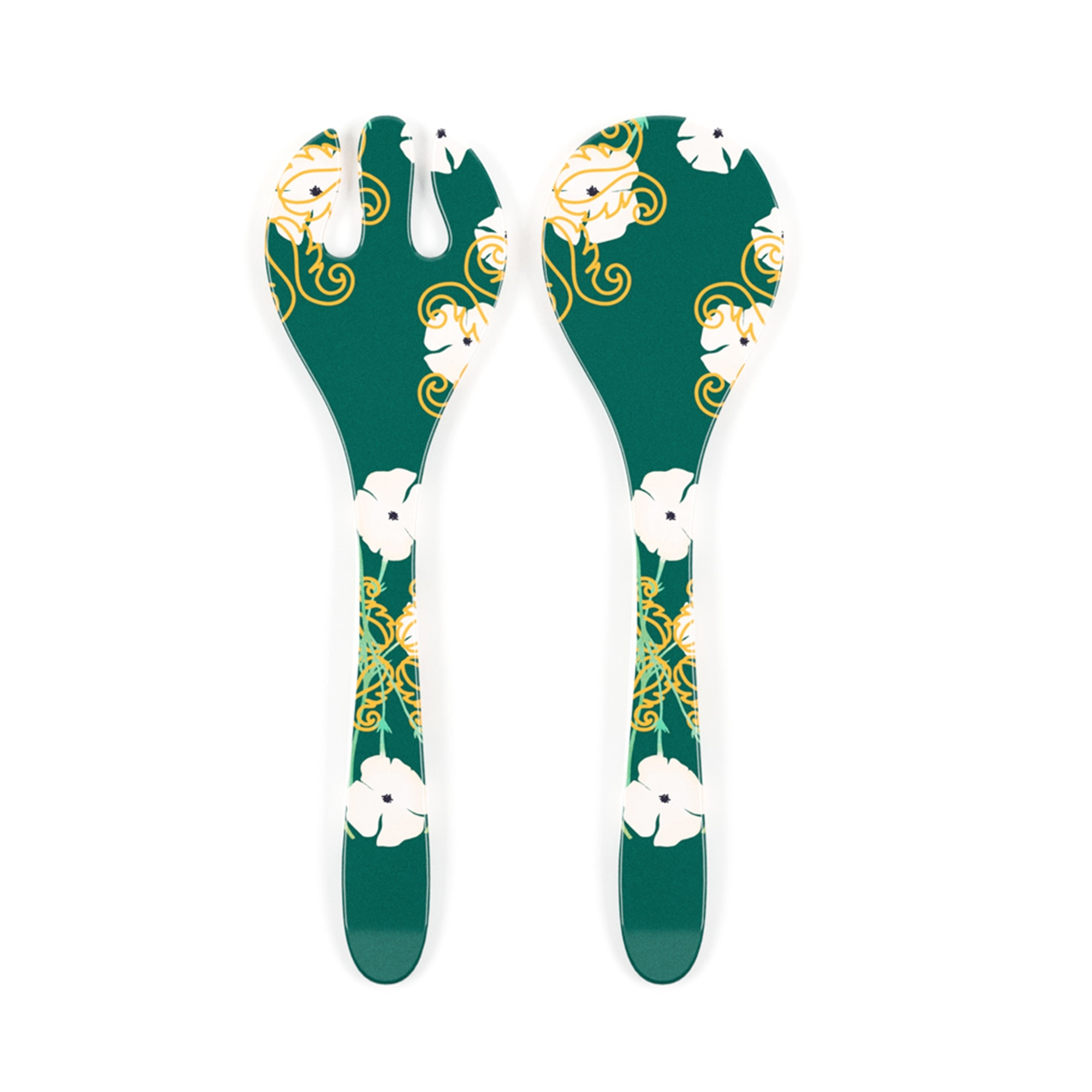 Guzzini - Salad cutlery 'Fusion' - Emerald