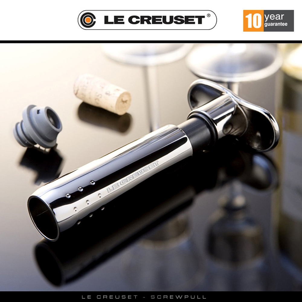Le Creuset Screwpull - Weinpumpe WA-137 Metal Edition